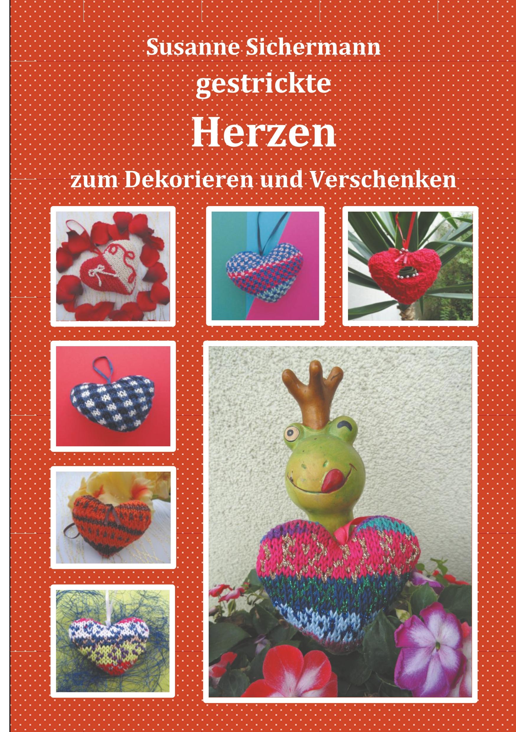 gestrickte Herzen