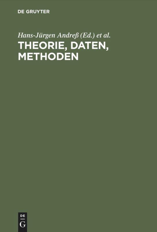 Theorie, Daten, Methoden