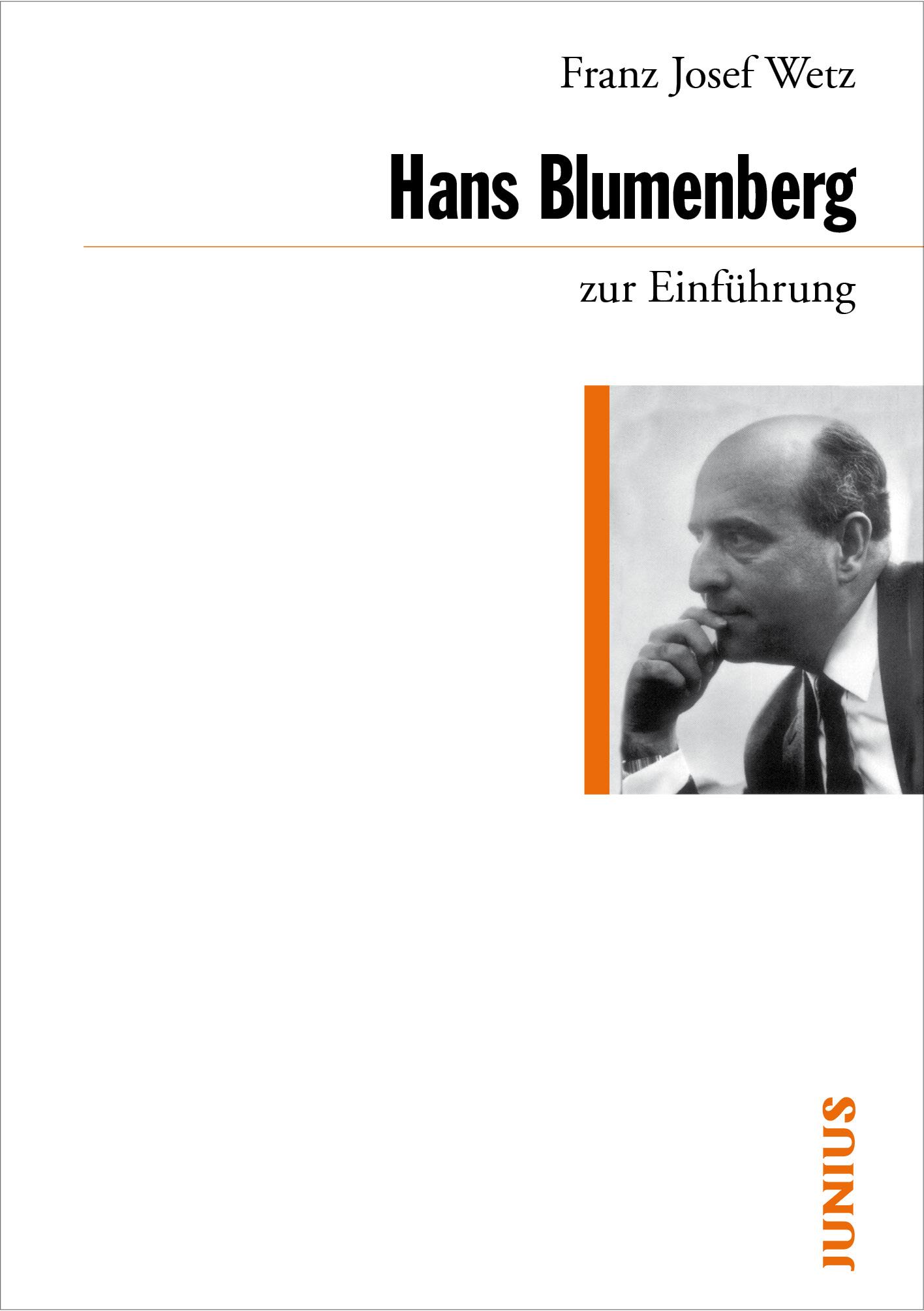 Hans Blumenberg zur Einführung