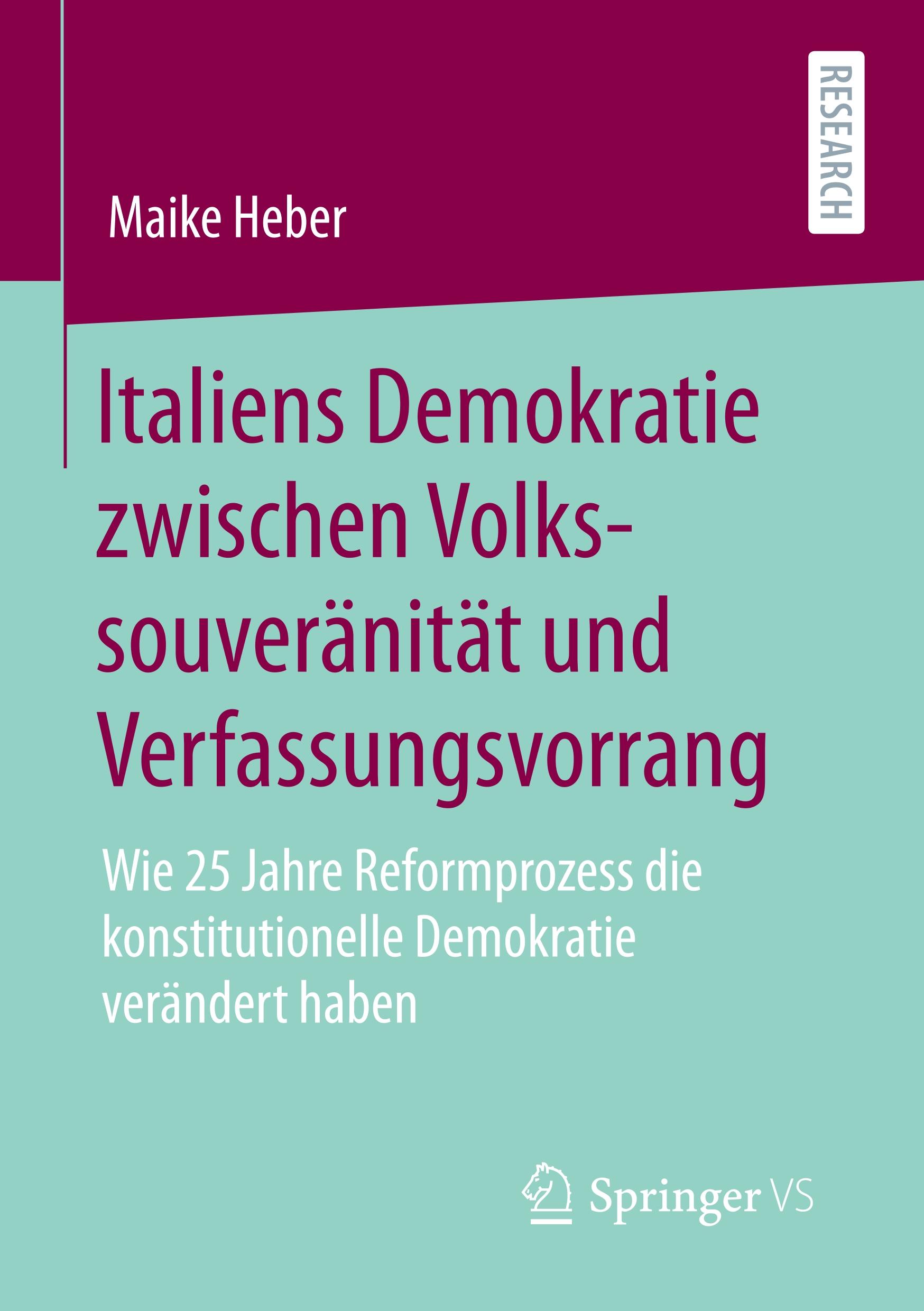 Italiens Demokratie zwischen Volkssouveränität und Verfassungsvorrang