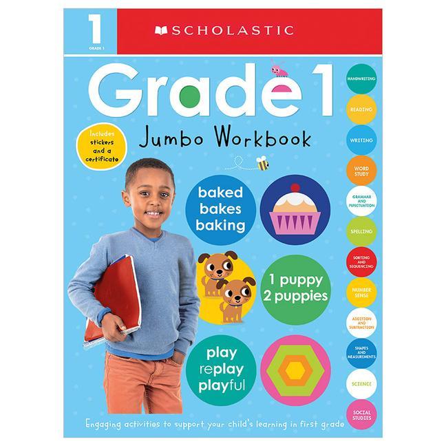 First Grade Jumbo Workbook: Scholastic Early Learners (Jumbo Workbook)