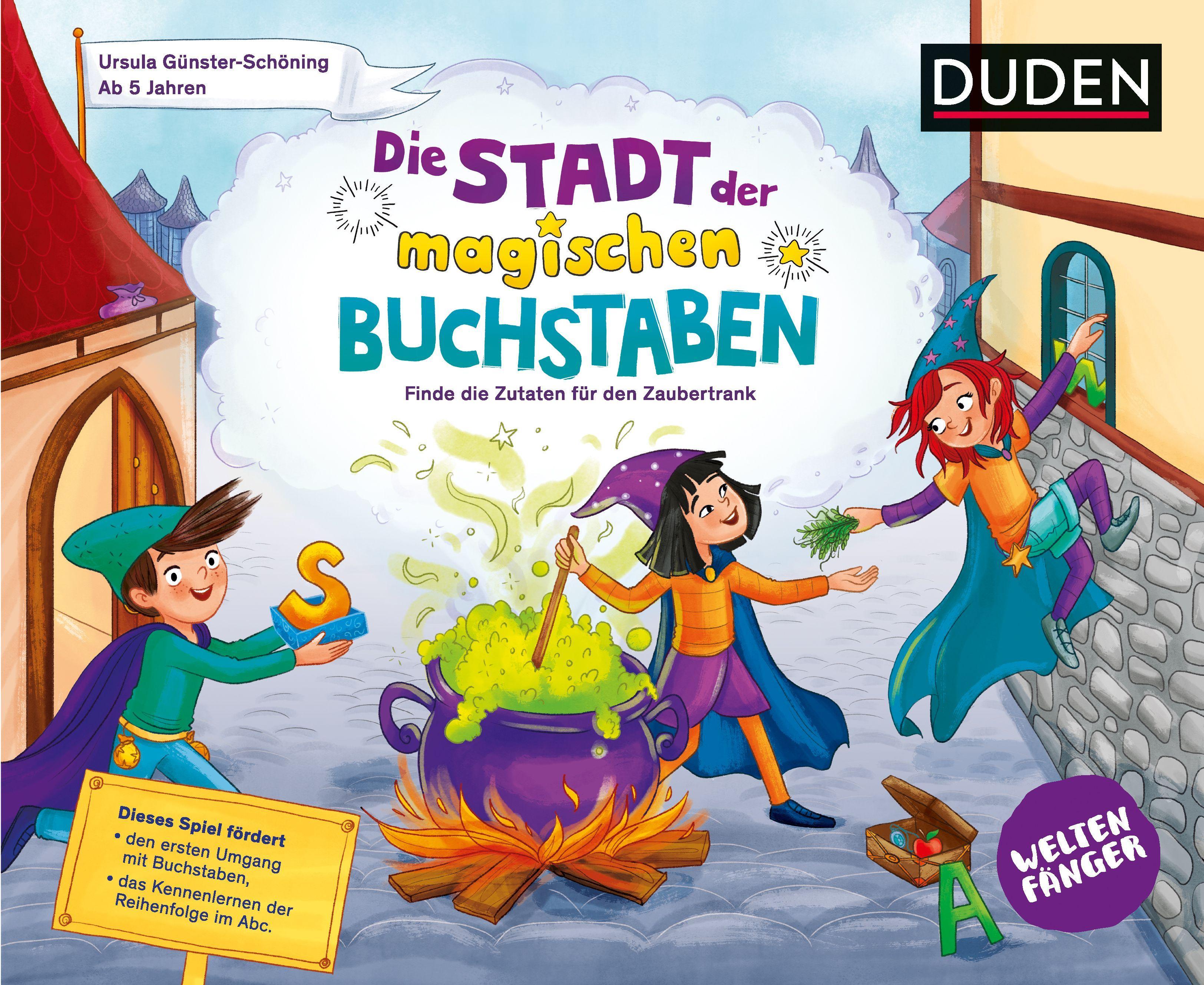 Weltenfänger: Die Stadt der magischen Buchstaben (Spiel) - ab 5 Jahren