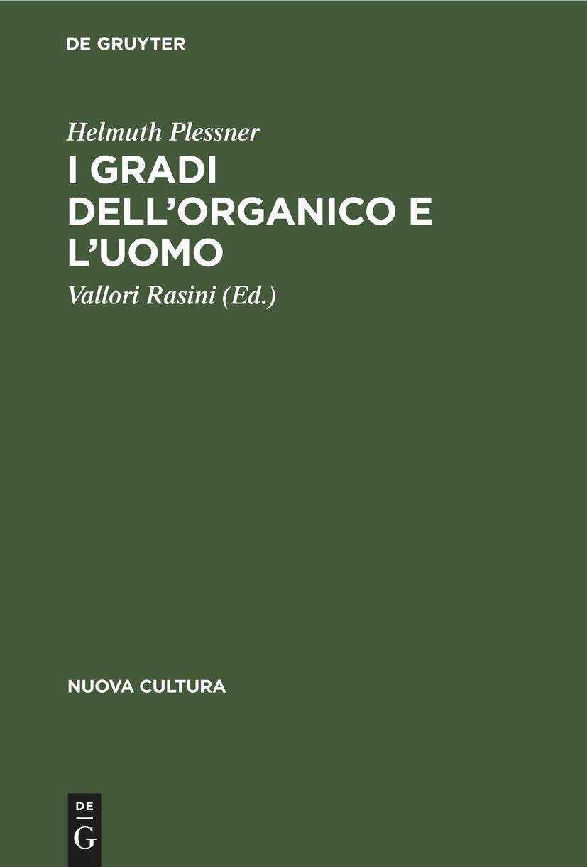 I gradi dell'organico e l¿uomo