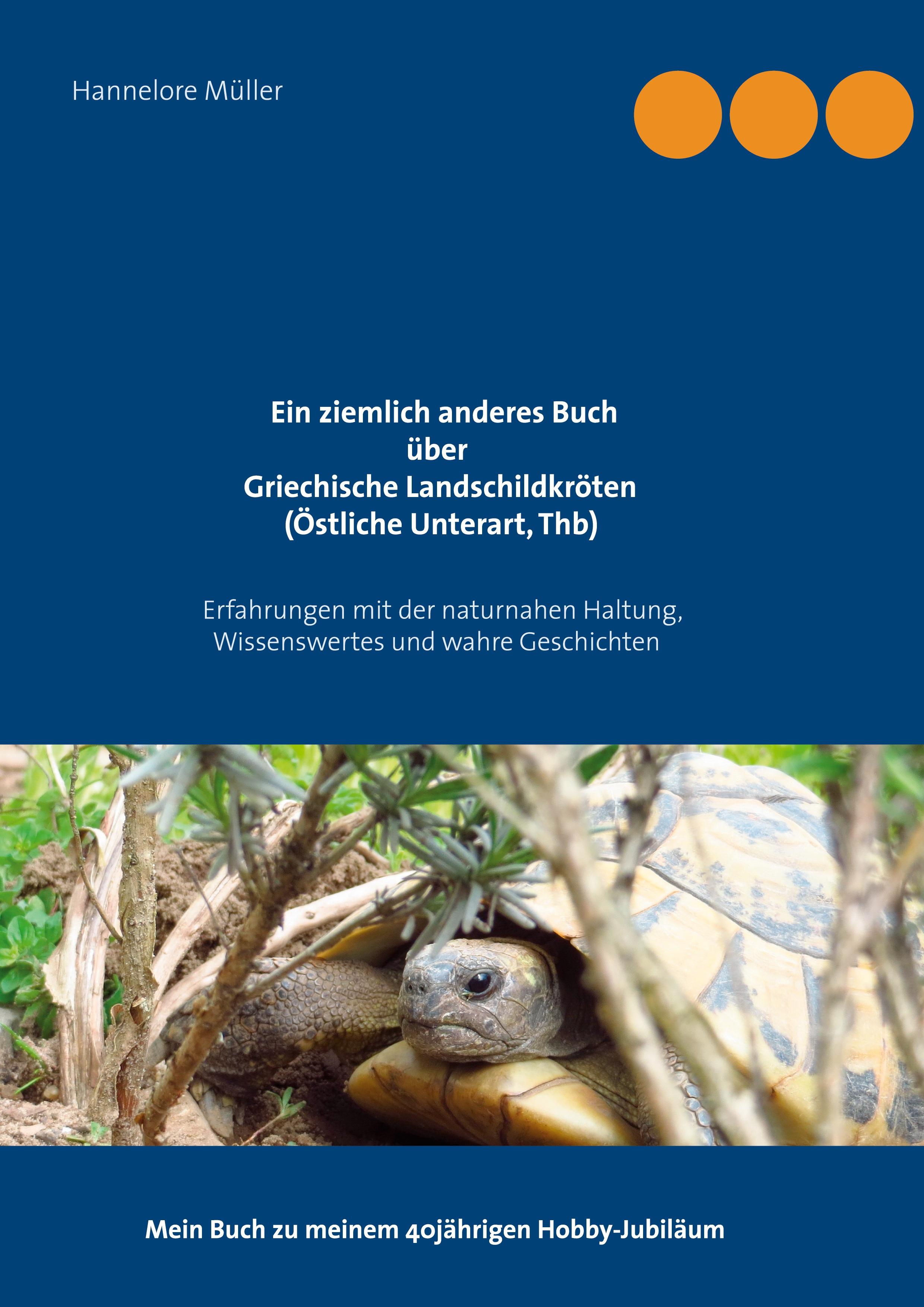 Ein ziemlich anderes Buch über Griechische Landschildkröten (Östliche Unterart, Thb)