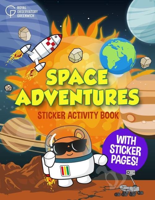 Space Adventures Sticker Activity Book