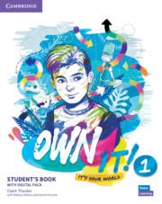 Own It! Level 1 Student's Book with Digital Pack