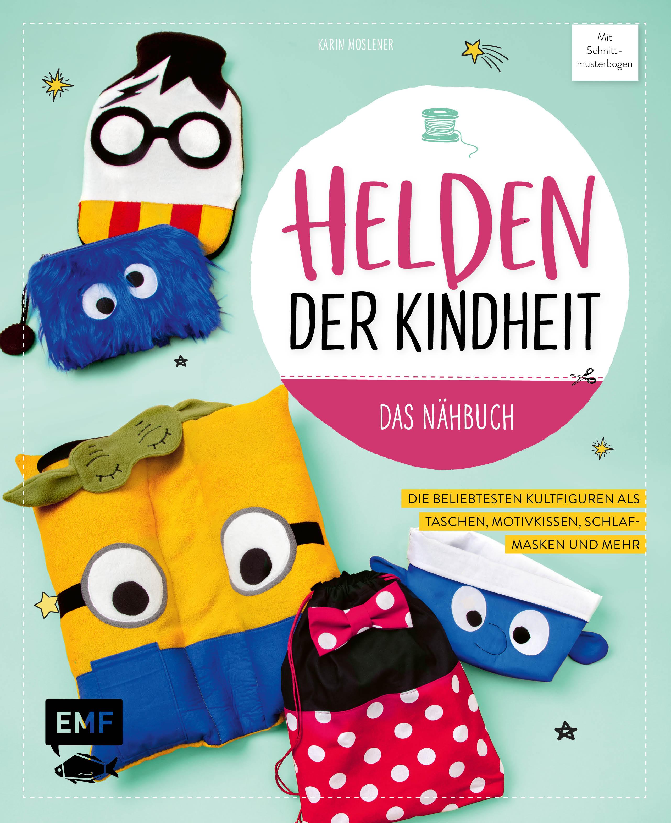 Helden der Kindheit - Das Nähbuch