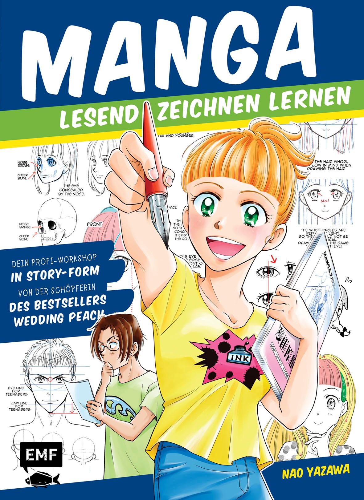 Manga lesend Zeichnen lernen