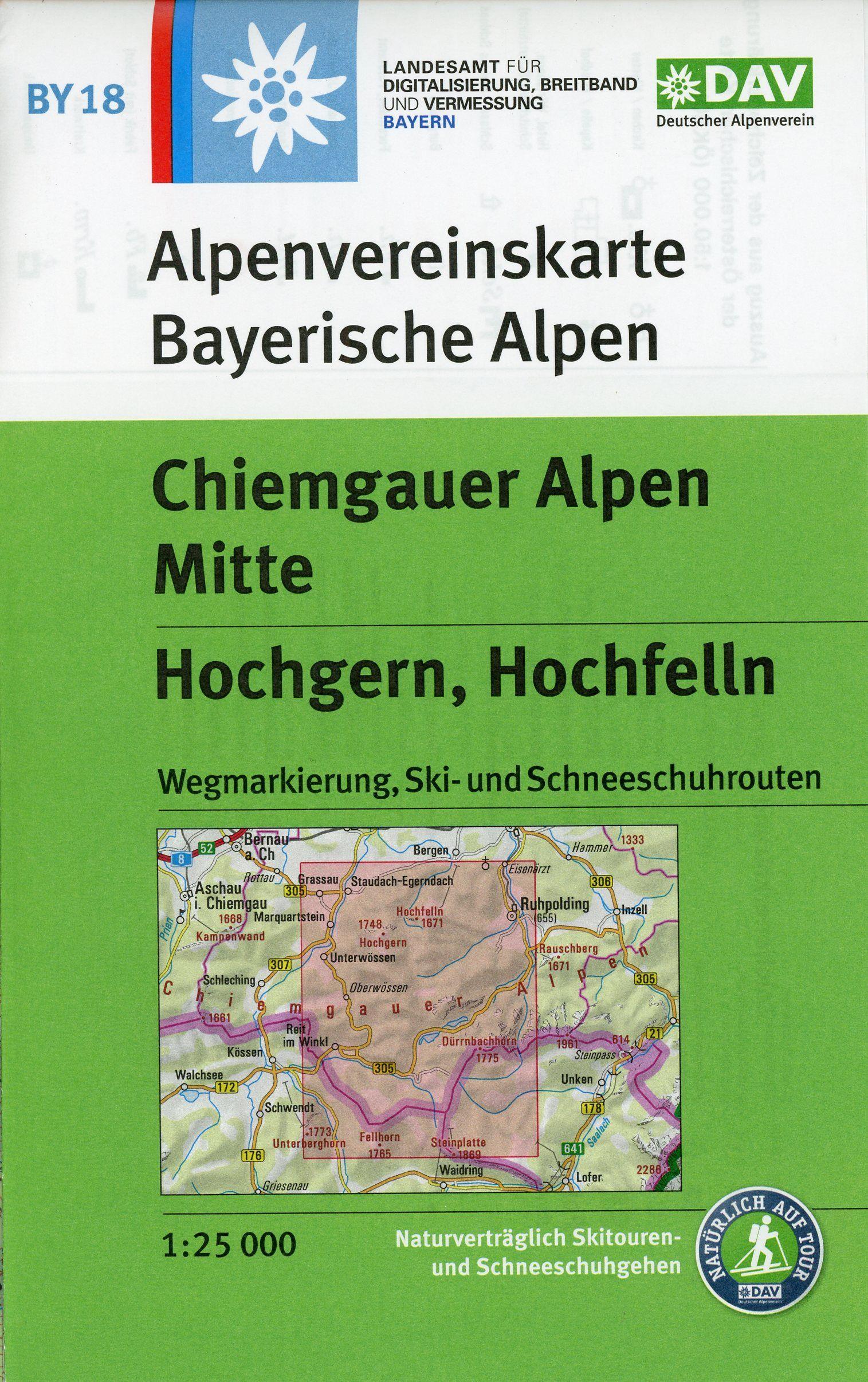 Chiemgauer Alpen, Mitte - Hochgern, Hochfelln