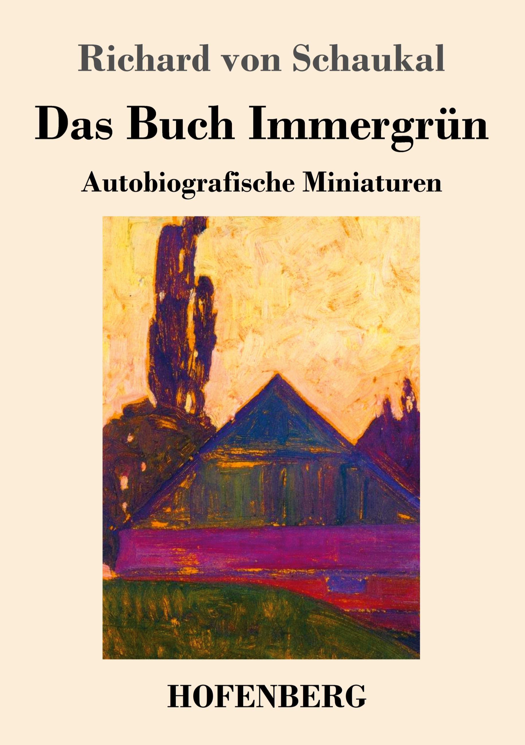 Das Buch Immergrün