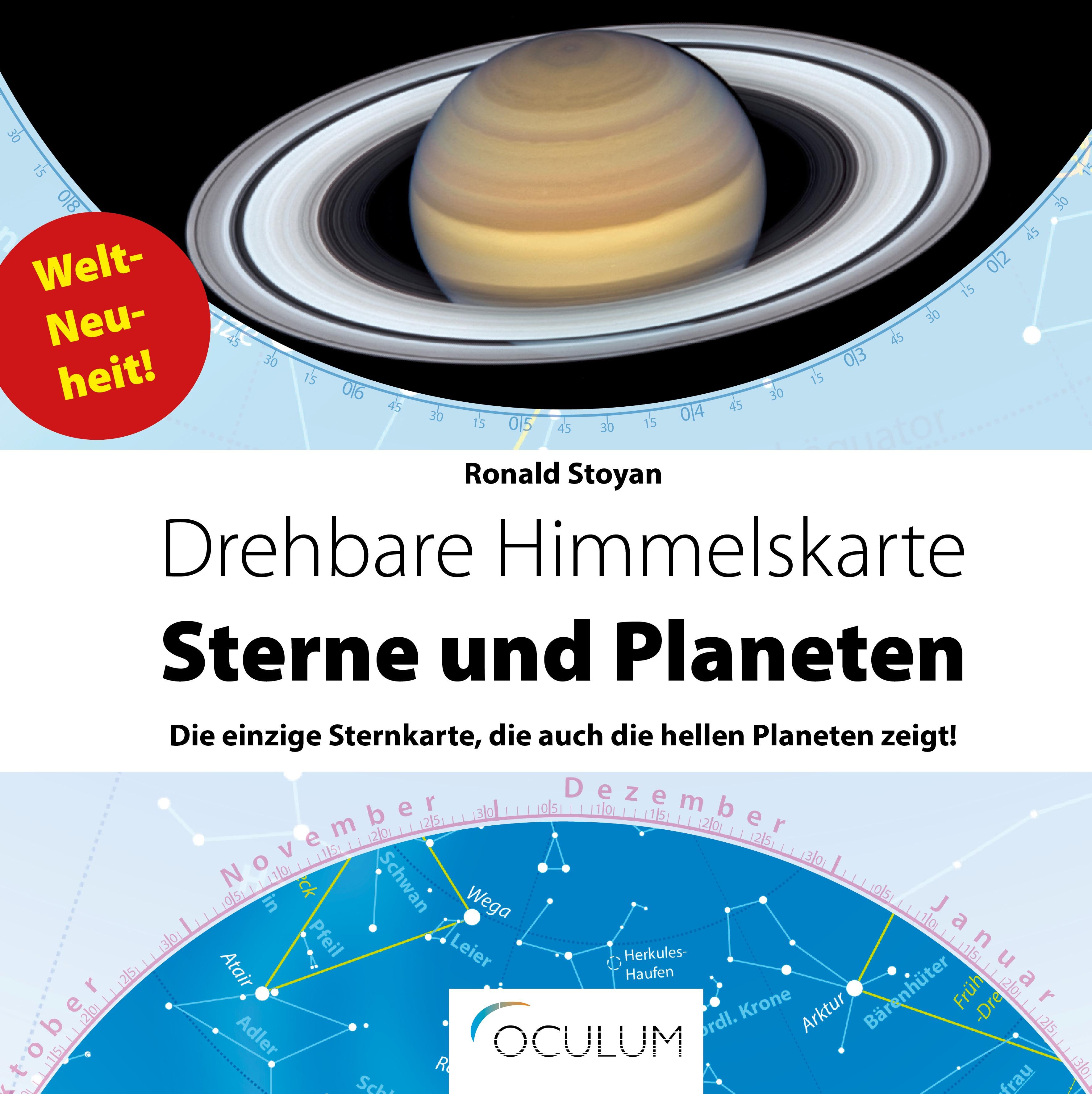 Drehbare Himmelskarte Sterne & Planeten