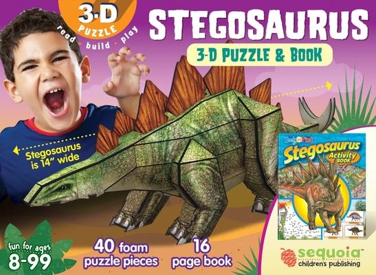 Stegosaurus 3-D Puzzle and Book