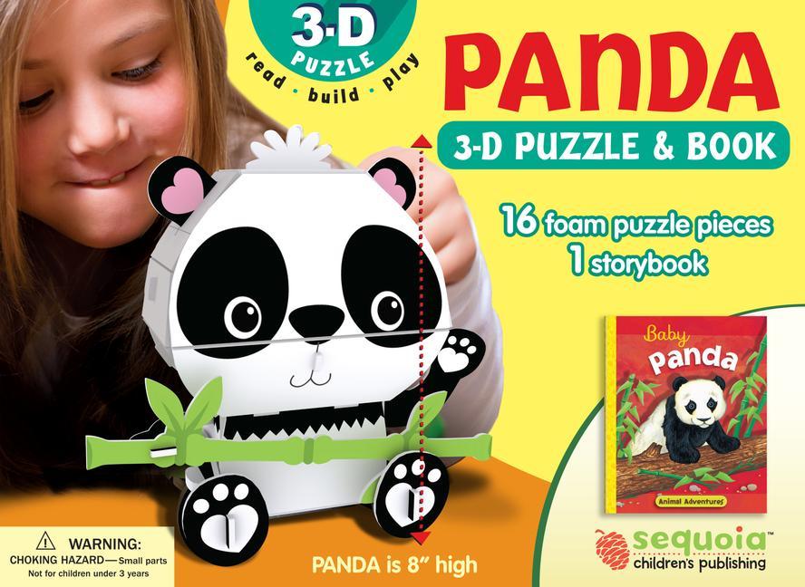 Panda: Wildlife 3D Puzzle and Book [With 3-D Puzzle]