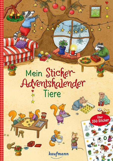 Mein Sticker-Adventskalender