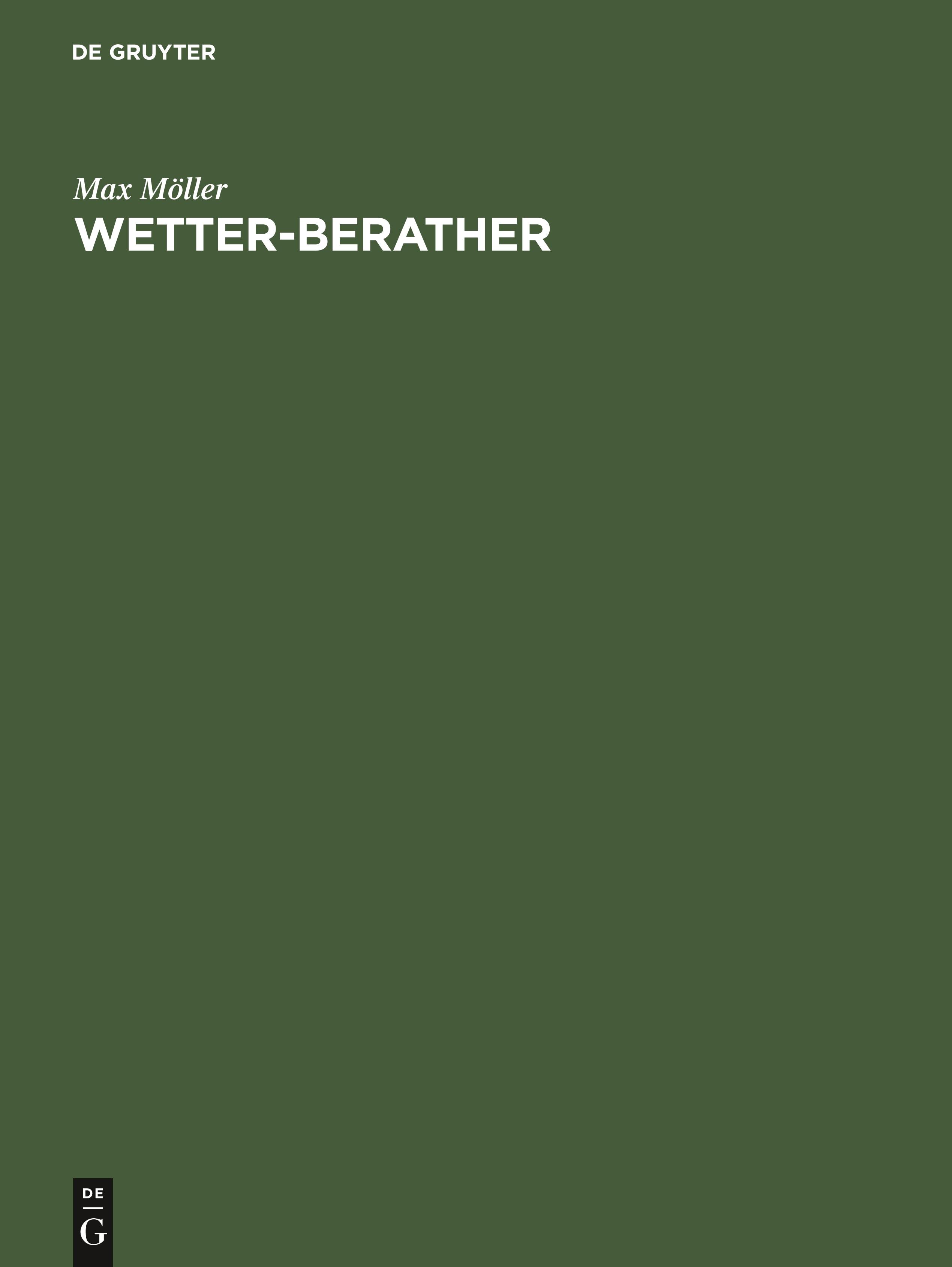 Wetter-Berather