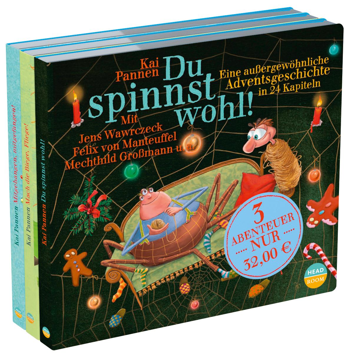 3 Abenteuer "Du spinnst wohl!"/"Mach die Biege,Fliege"/"Mitgehangen,mitgefangen!"