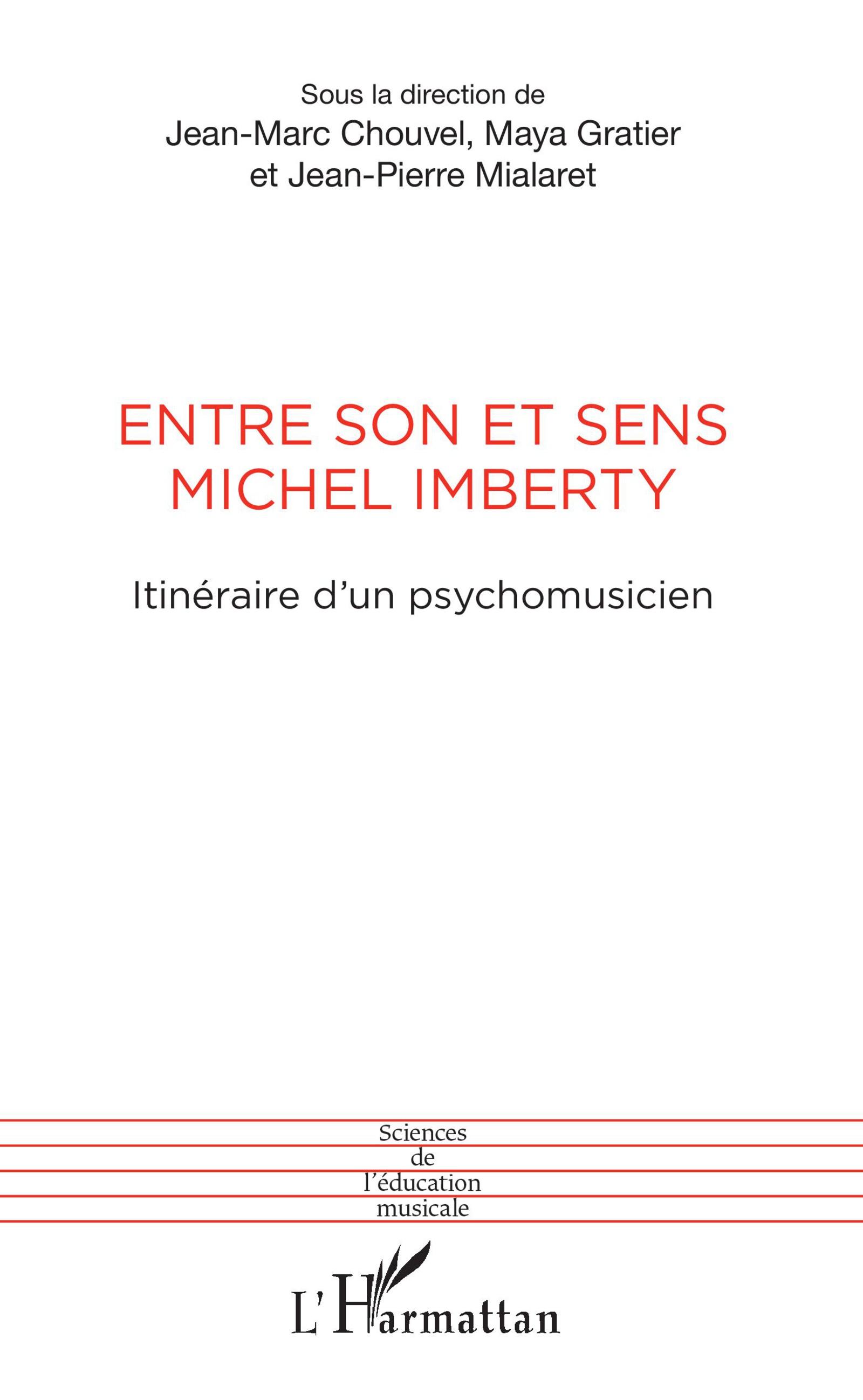 Entre son et sens Michel Imberty