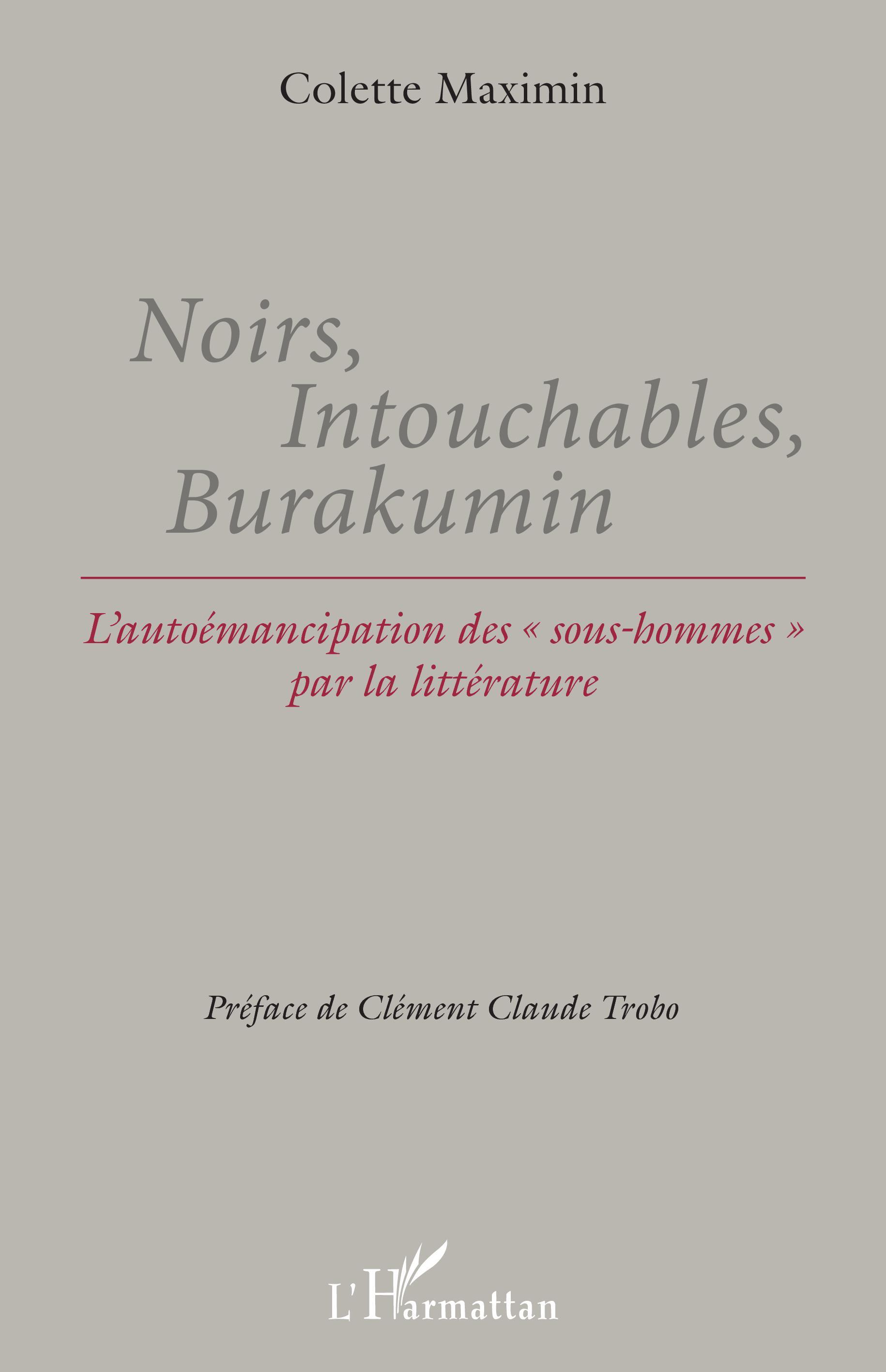 Noirs, Intouchables, Burakumin