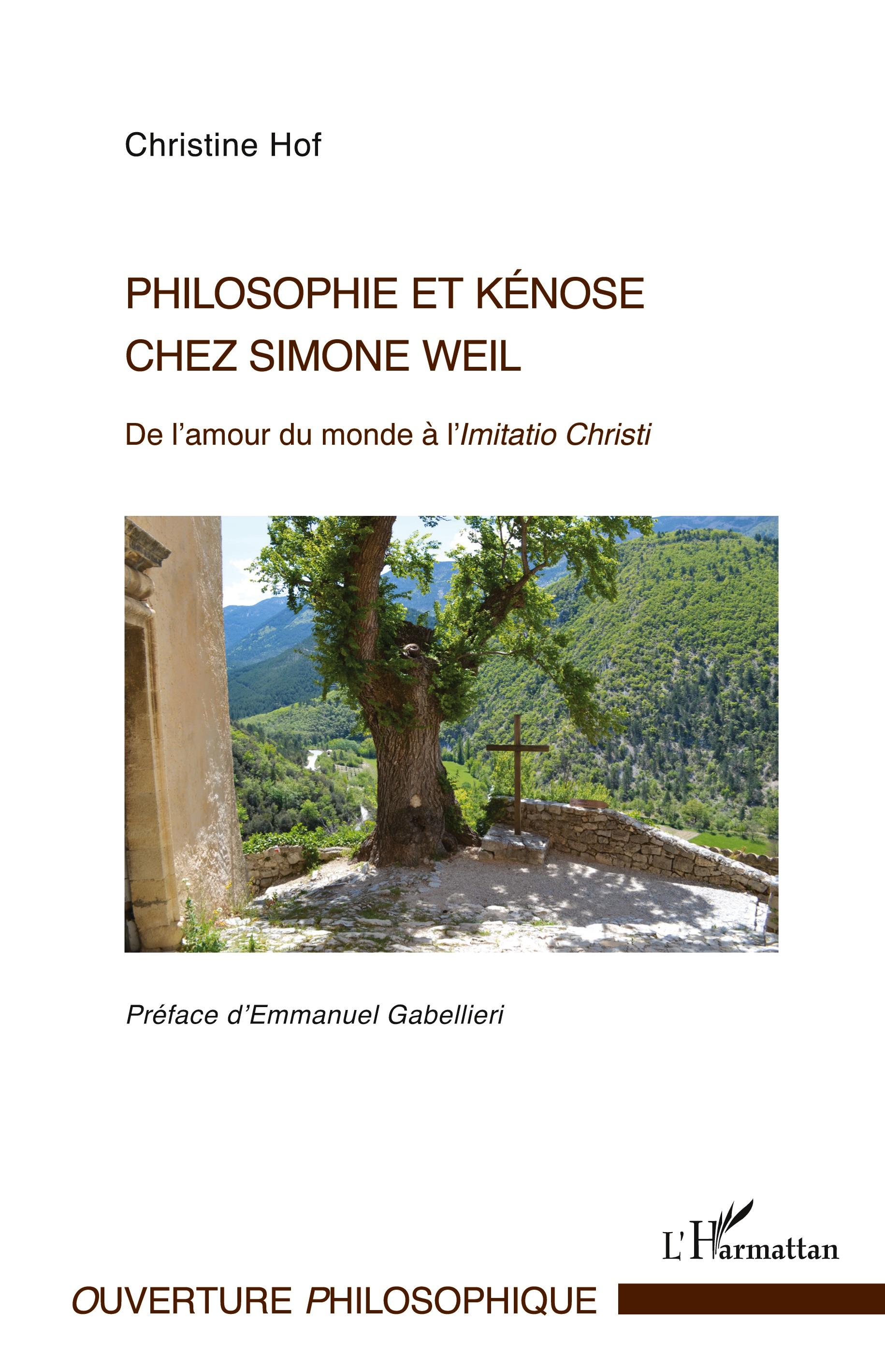 Philosophie et kénose chez Simone Weil