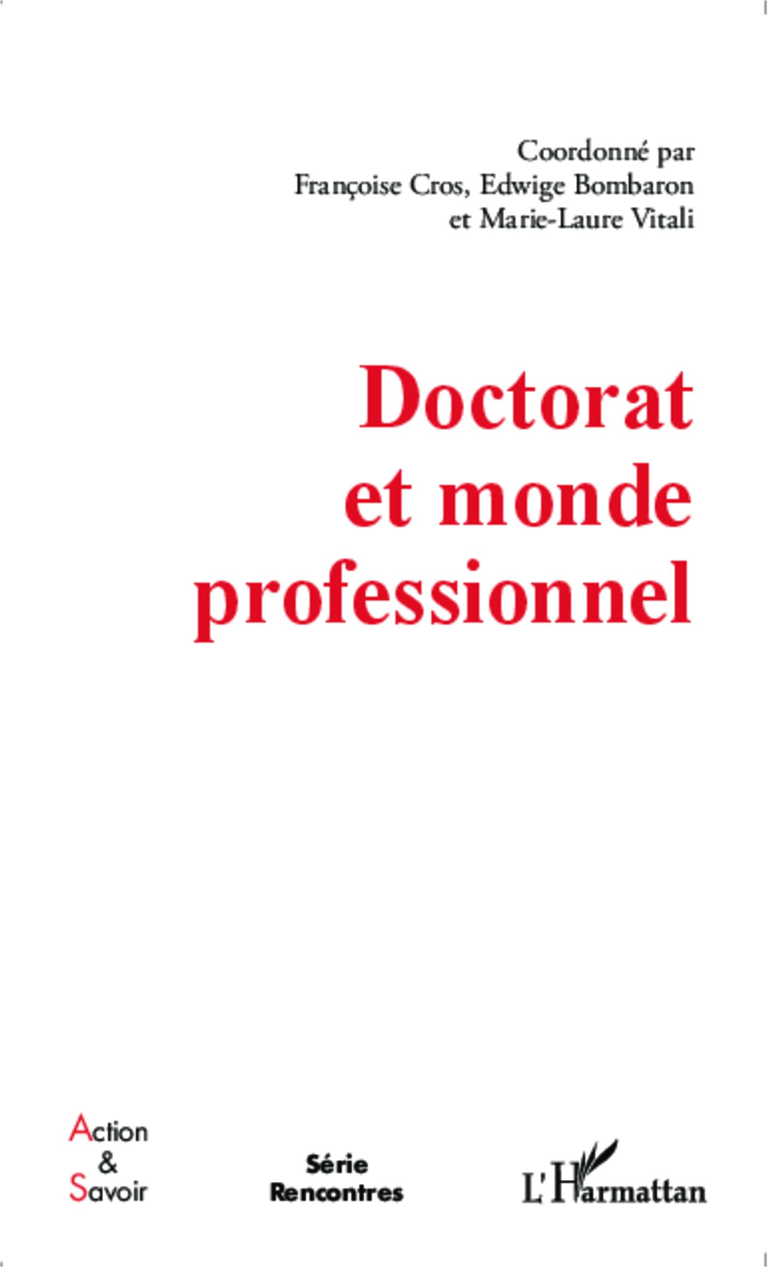 Doctorat et monde professionnel