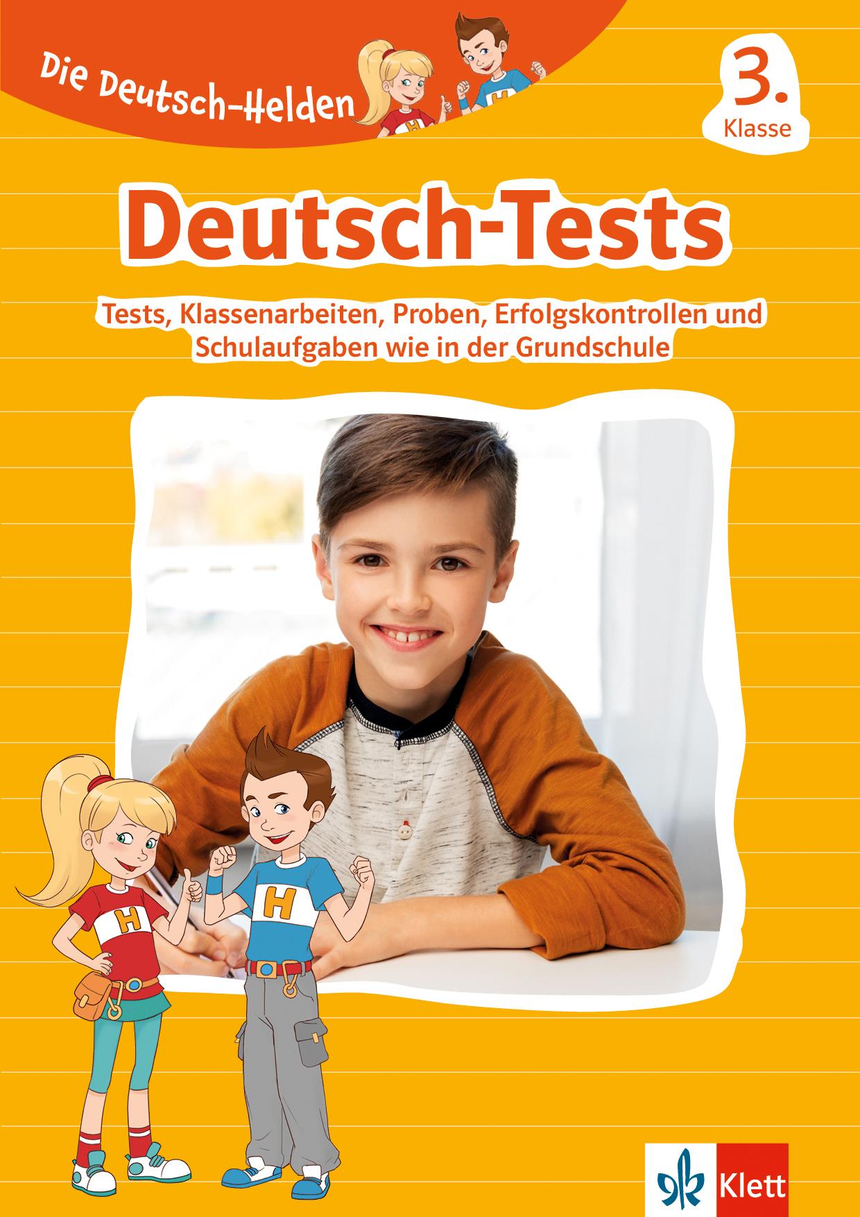 Die Deutsch-Helden: Deutsch-Tests 3. Klasse