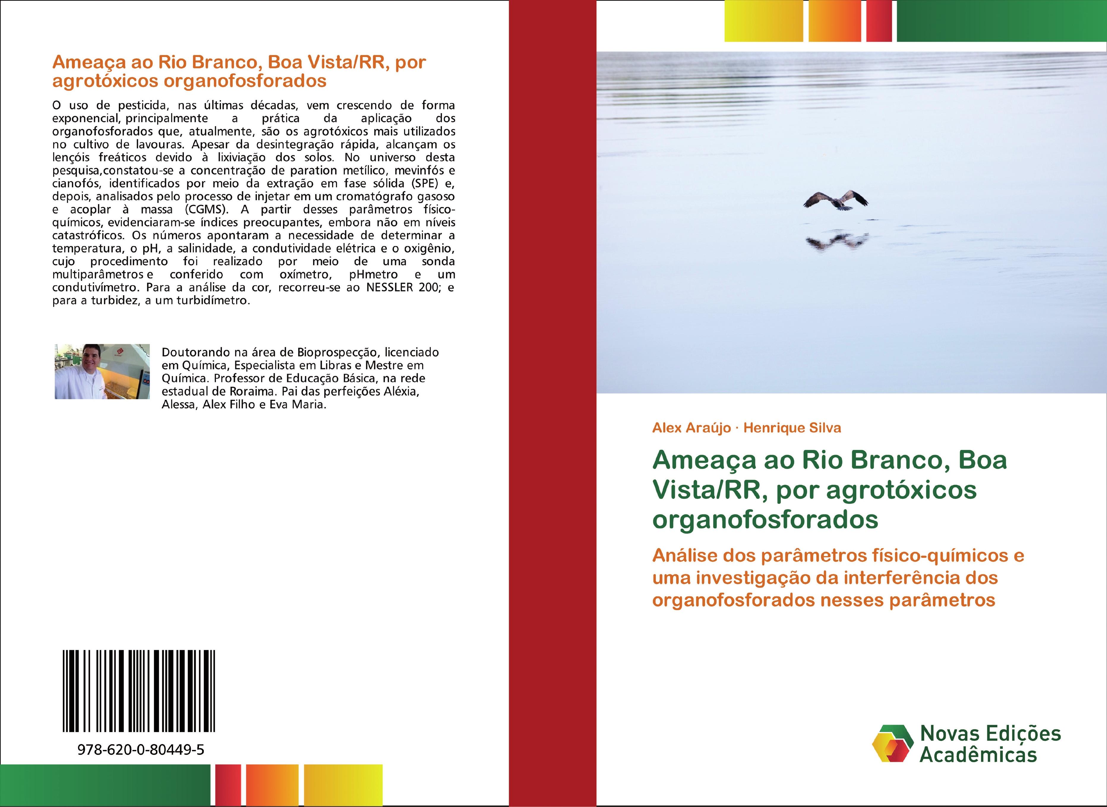 Ameaça ao Rio Branco, Boa Vista/RR, por agrotóxicos organofosforados