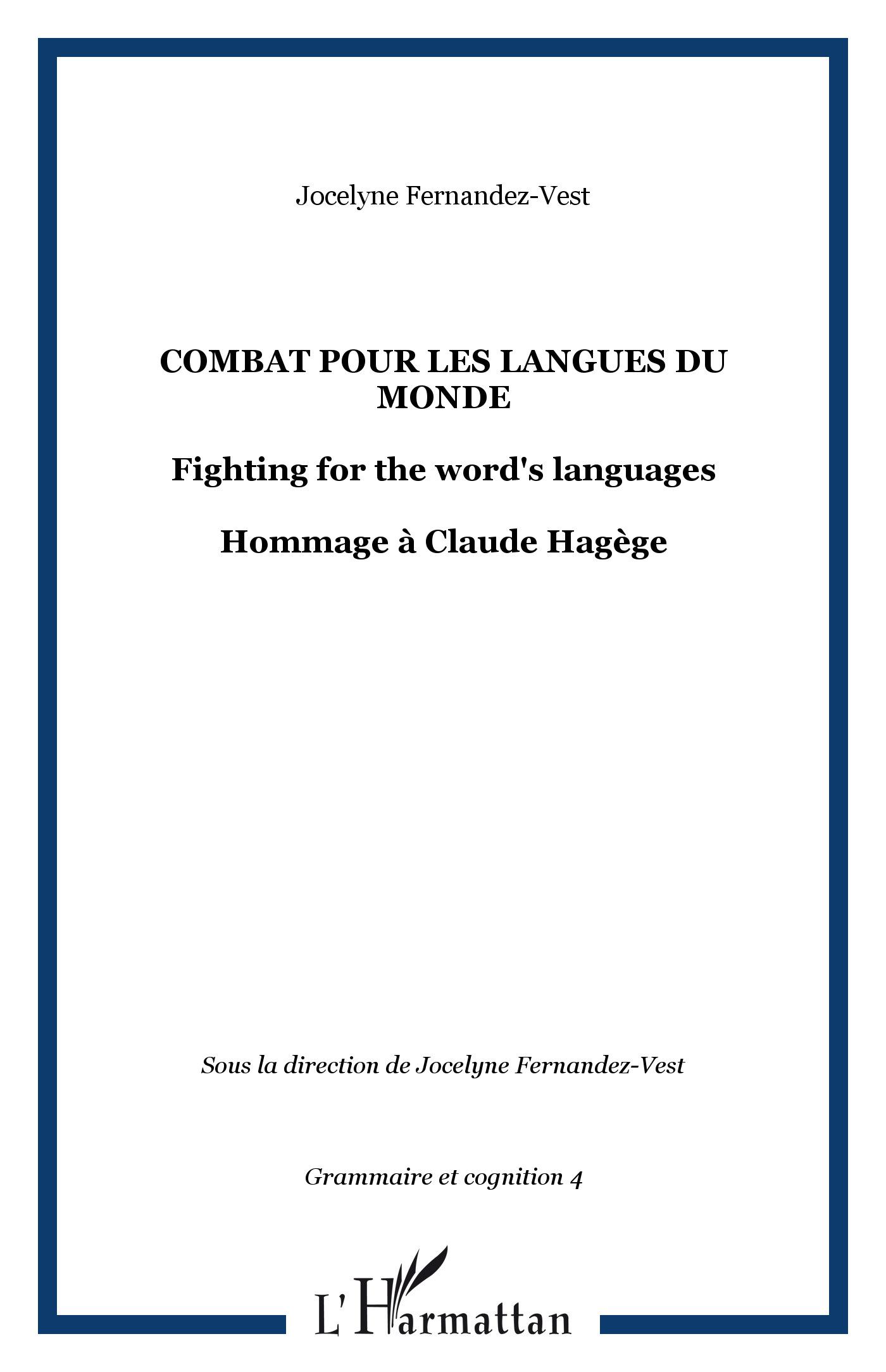 Combat pour les langues du monde