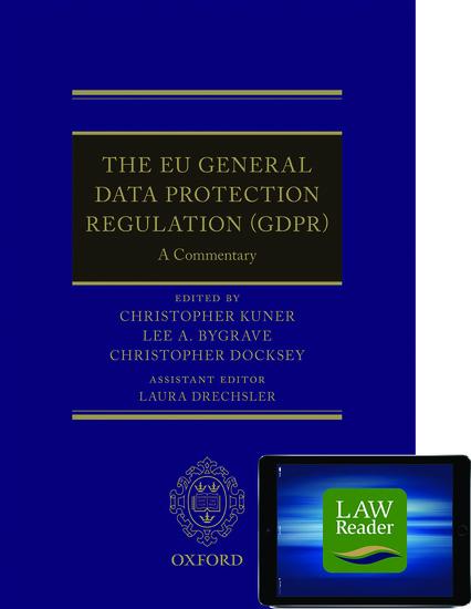 The EU General Data Protection Regulation (Gdpr)