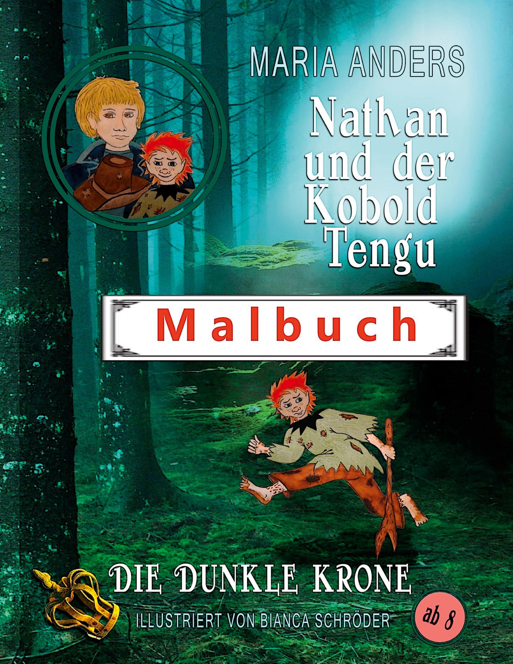 Nathan und der Kobold Tengu - Malbuch