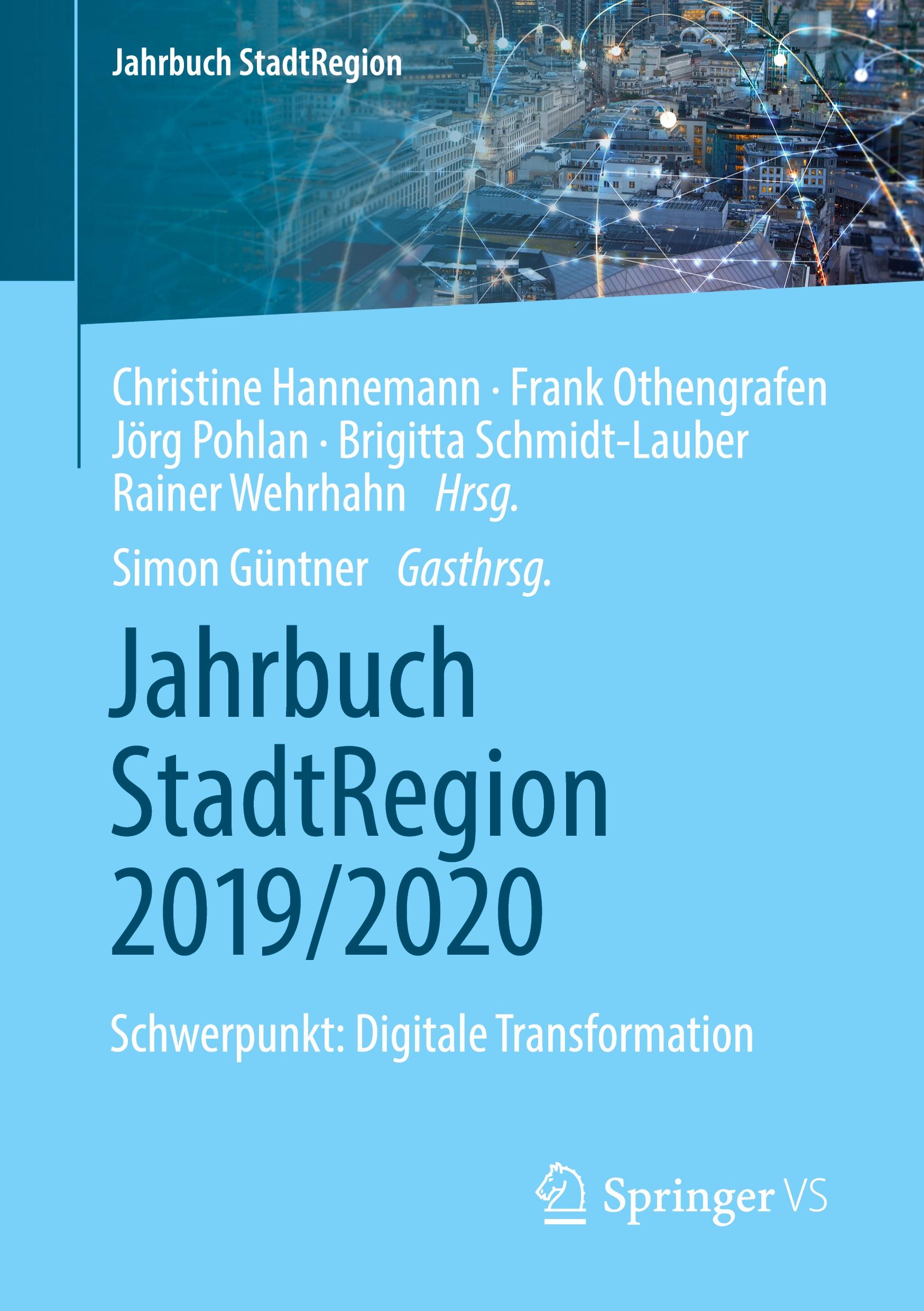 Jahrbuch StadtRegion 2019/2020