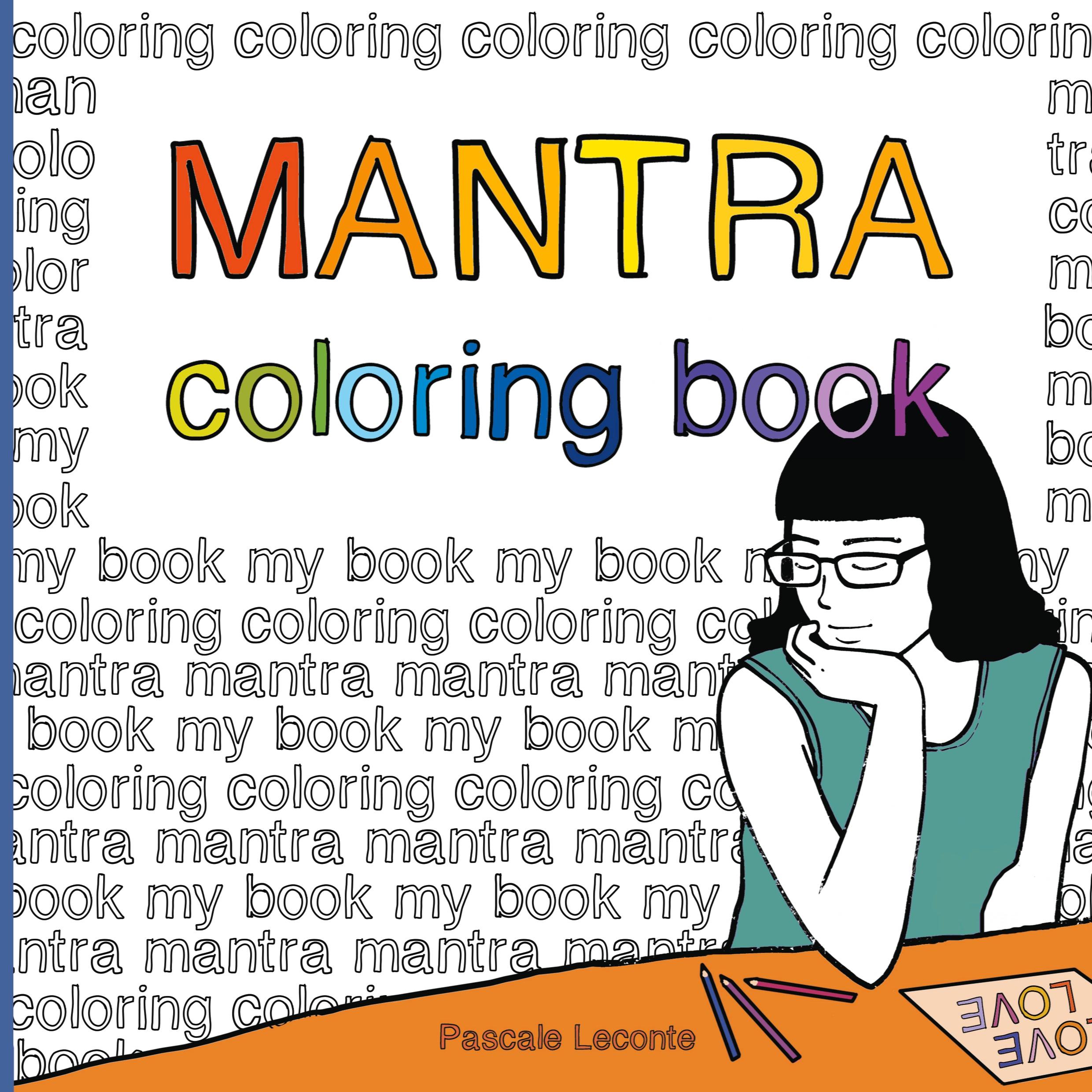 Mantra coloring book.