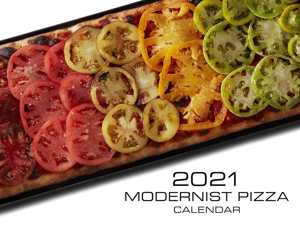 Modernist Pizza 2021 Wall Calendar