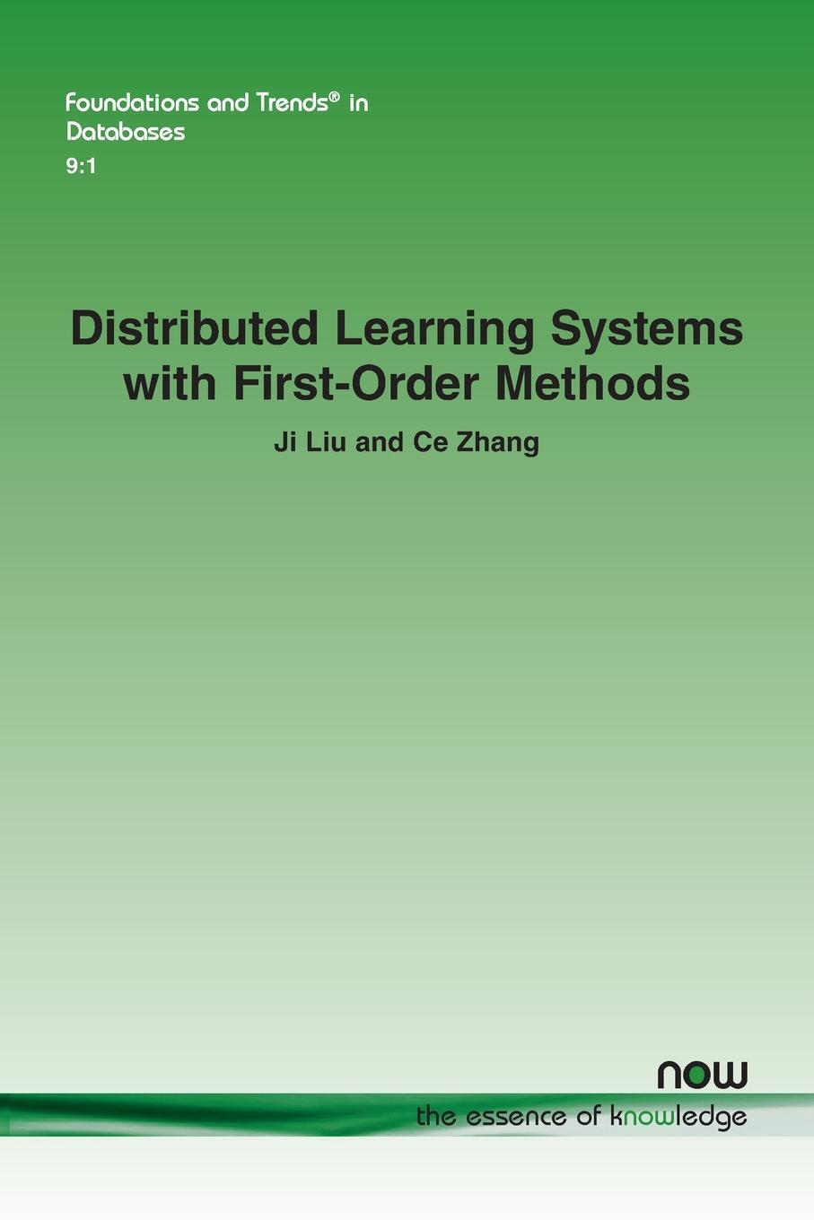 Distributed Learning Systems with First-order Methods