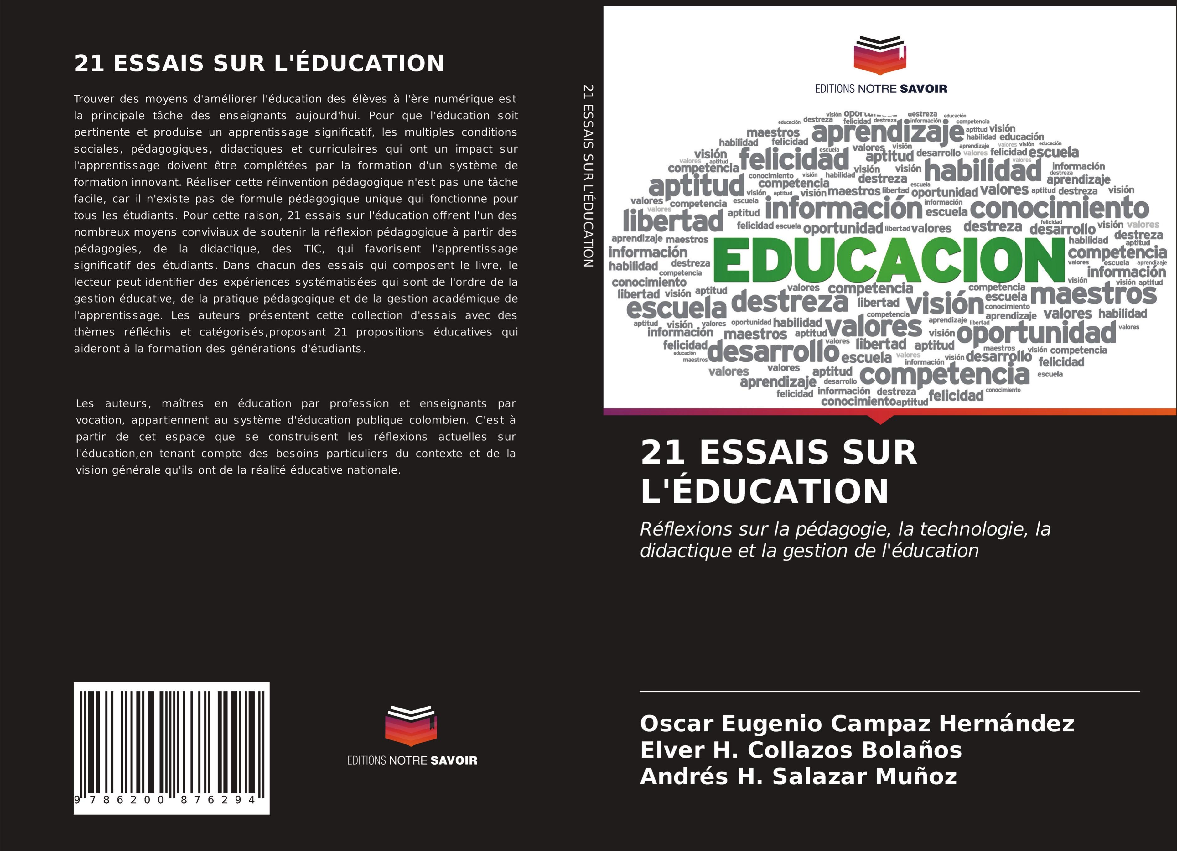 21 ESSAIS SUR L'ÉDUCATION