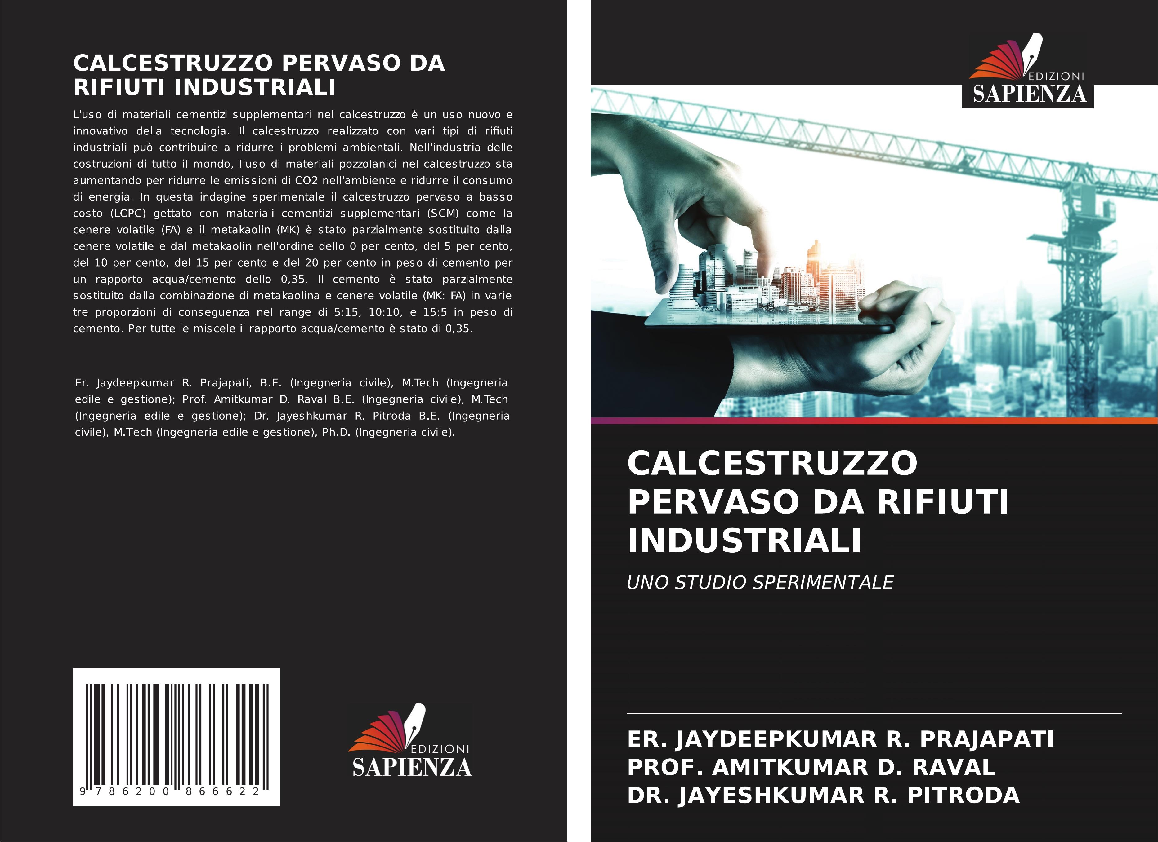 CALCESTRUZZO PERVASO DA RIFIUTI INDUSTRIALI