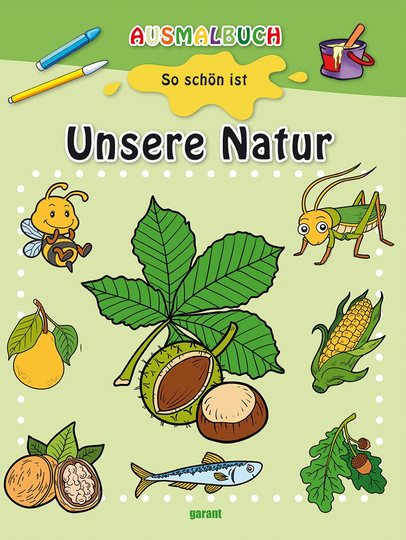 Ausmalbuch - Unsere Natur