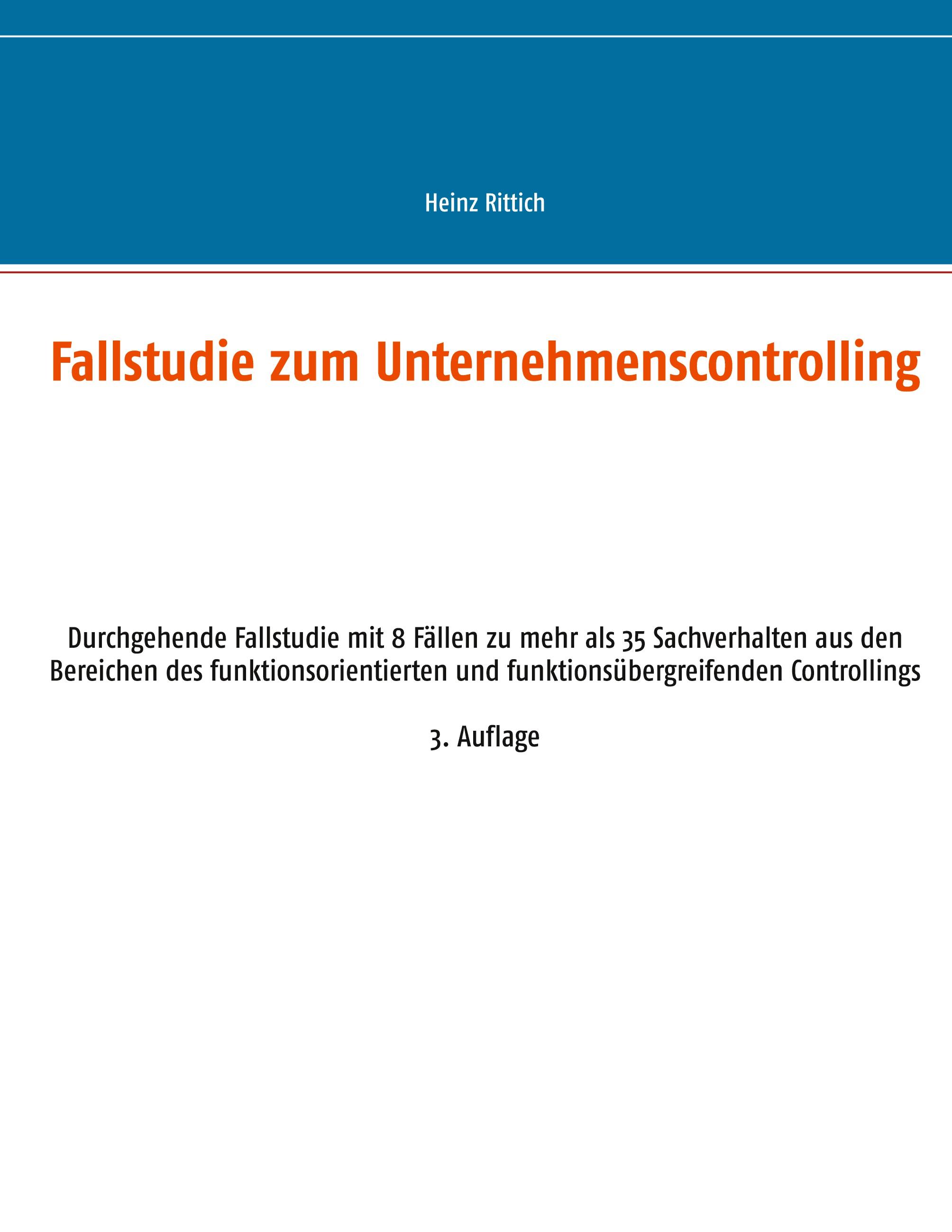 Fallstudie zum Unternehmenscontrolling