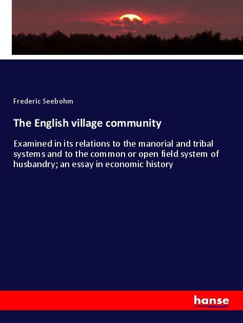 The English village community