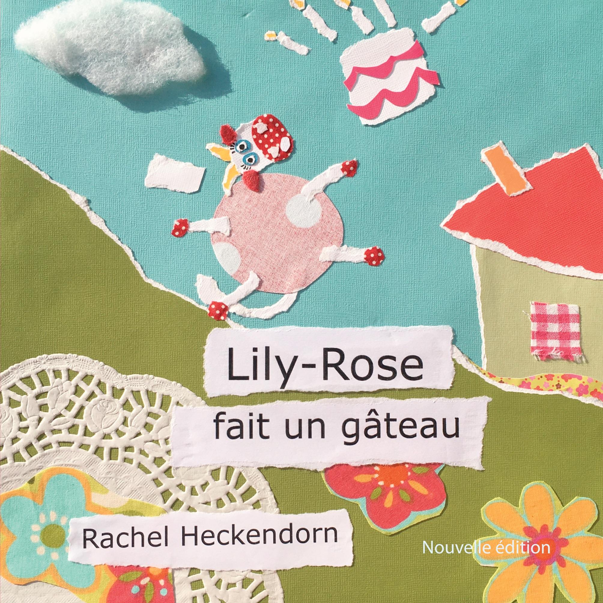 Lily-Rose fait un gâteau