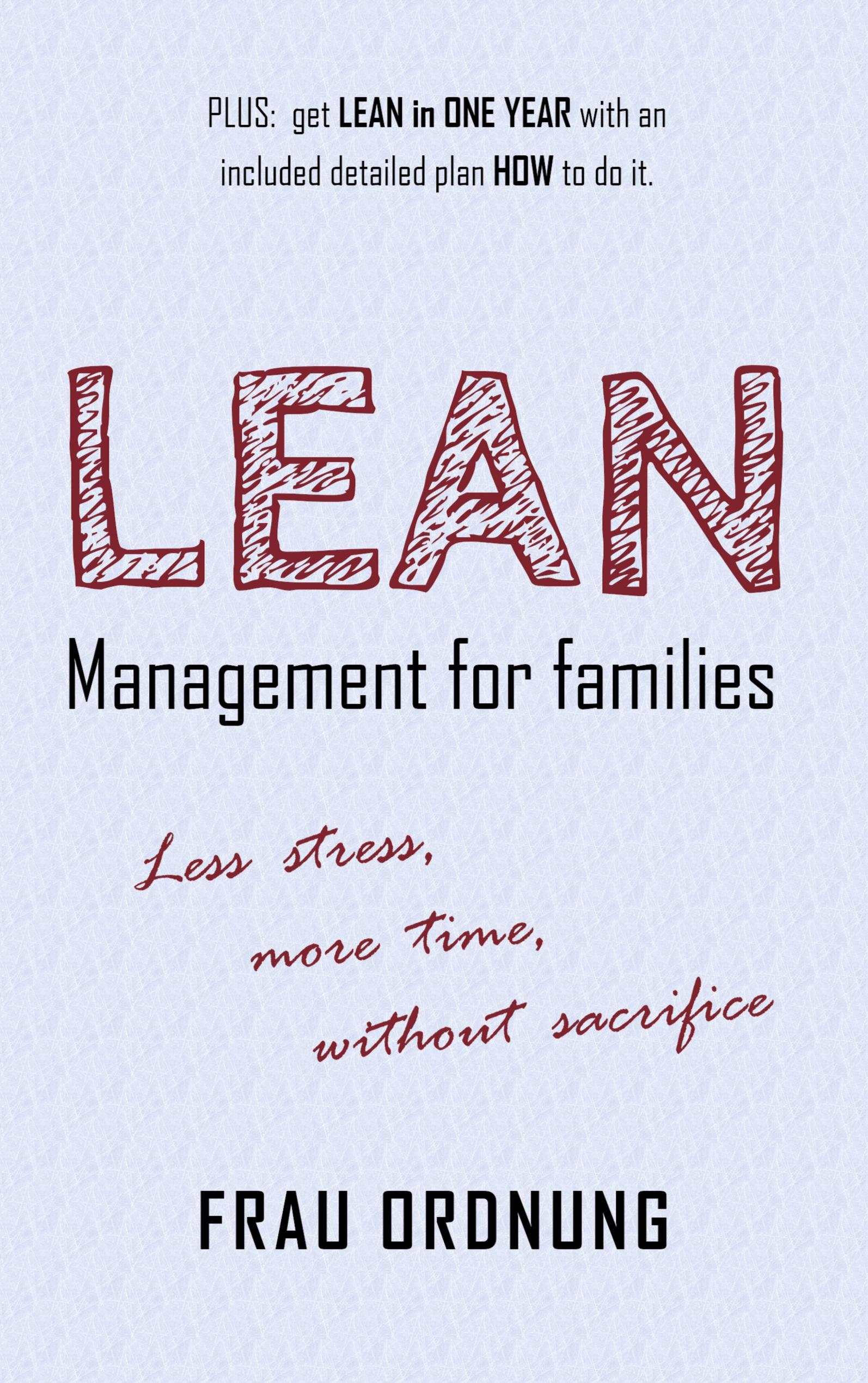 Lean management for families