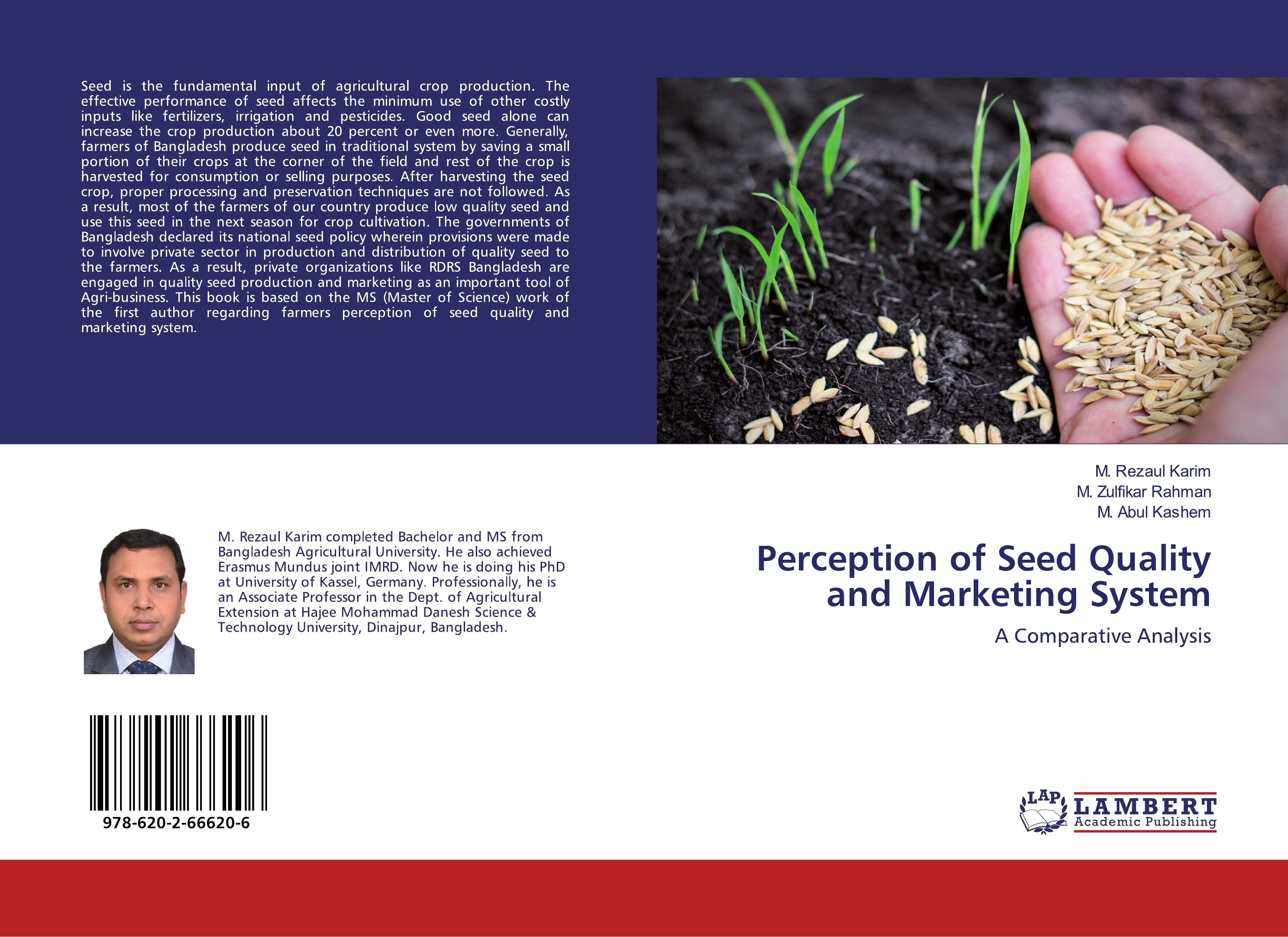 Perception of Seed Quality and Marketing System