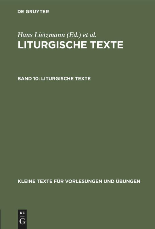 Liturgische Texte