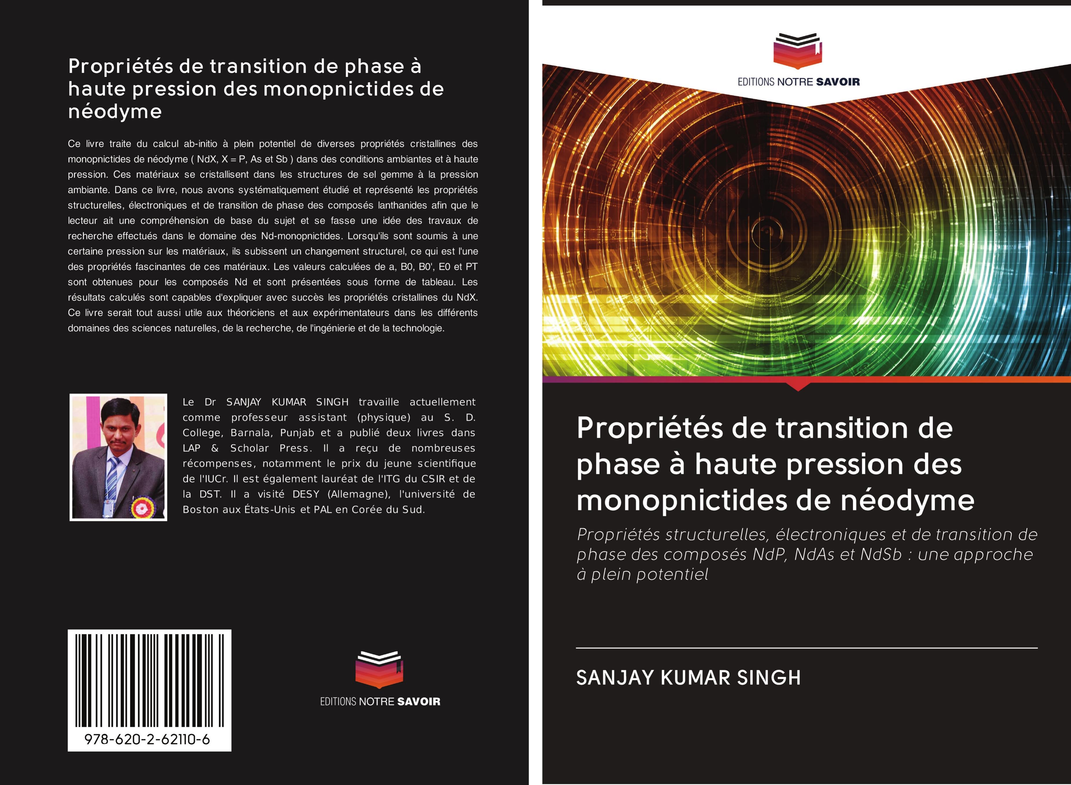 Propriétés de transition de phase à haute pression des monopnictides de néodyme