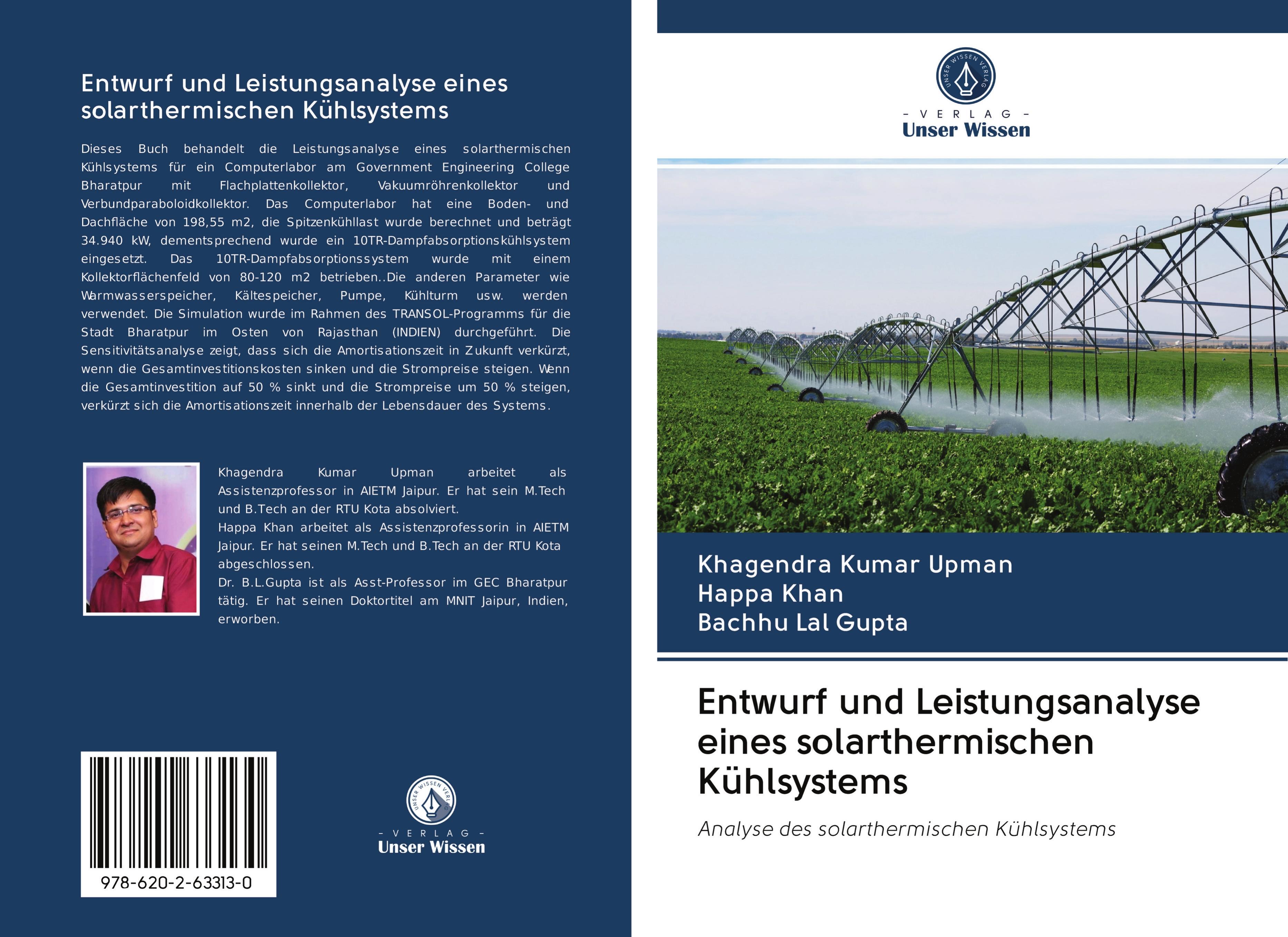 Entwurf und Leistungsanalyse eines solarthermischen Kühlsystems