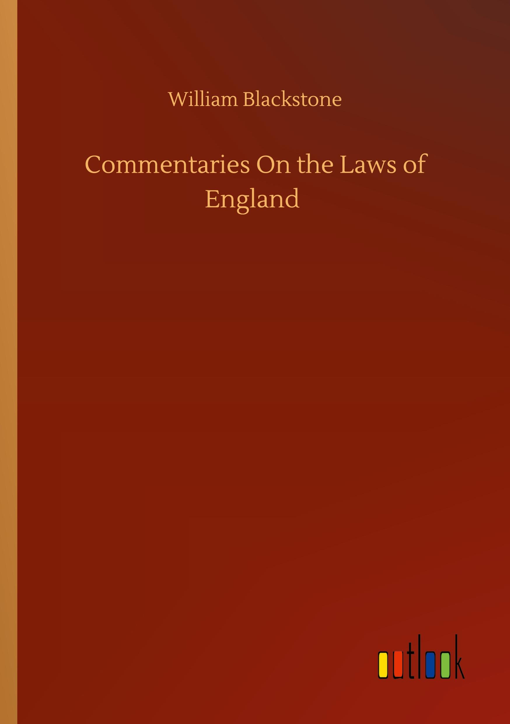 Commentaries On the Laws of England