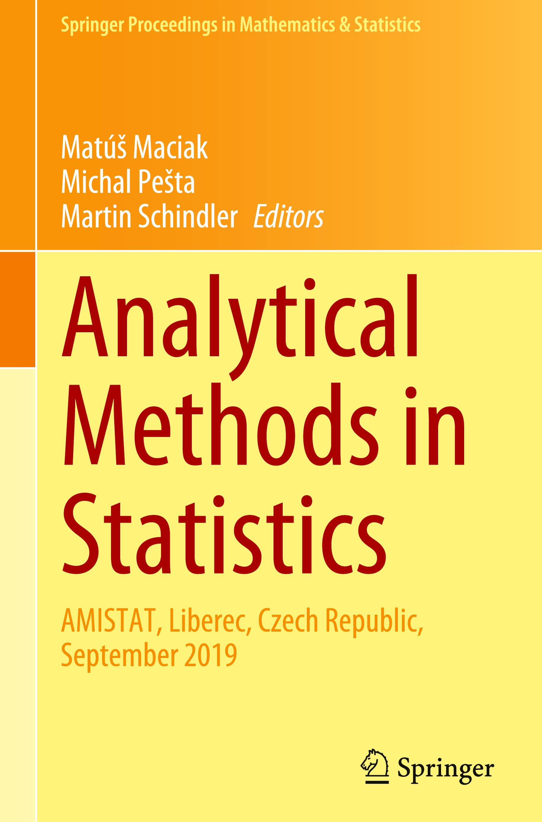 Analytical Methods in Statistics