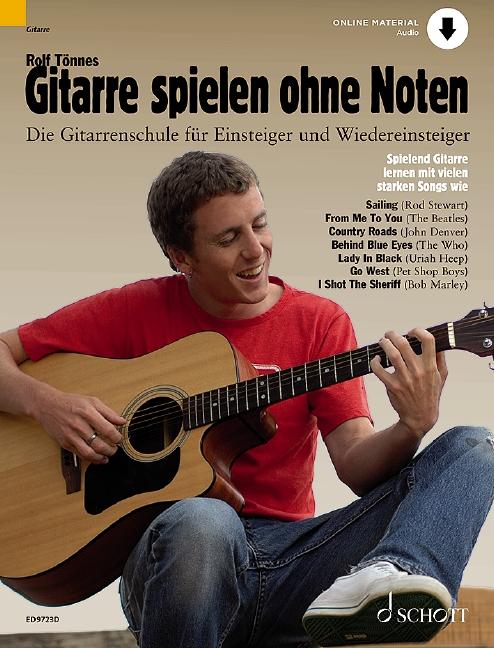 Gitarre spielen ohne Noten