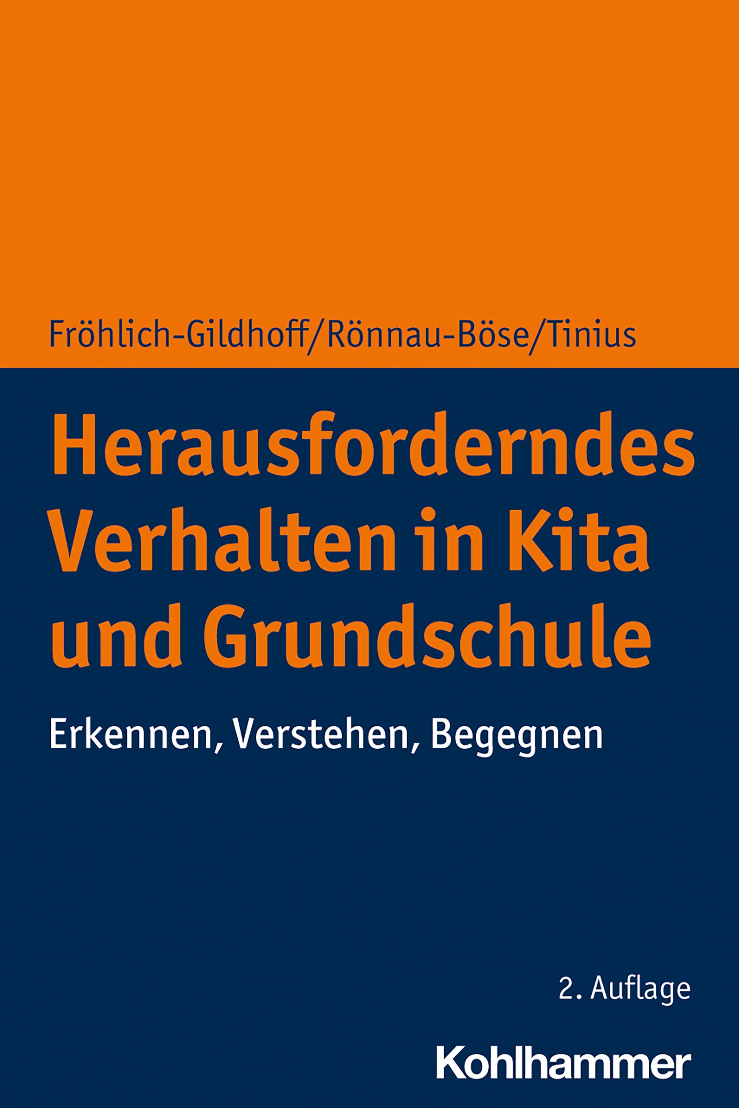 Herausforderndes Verhalten in Kita und Grundschule