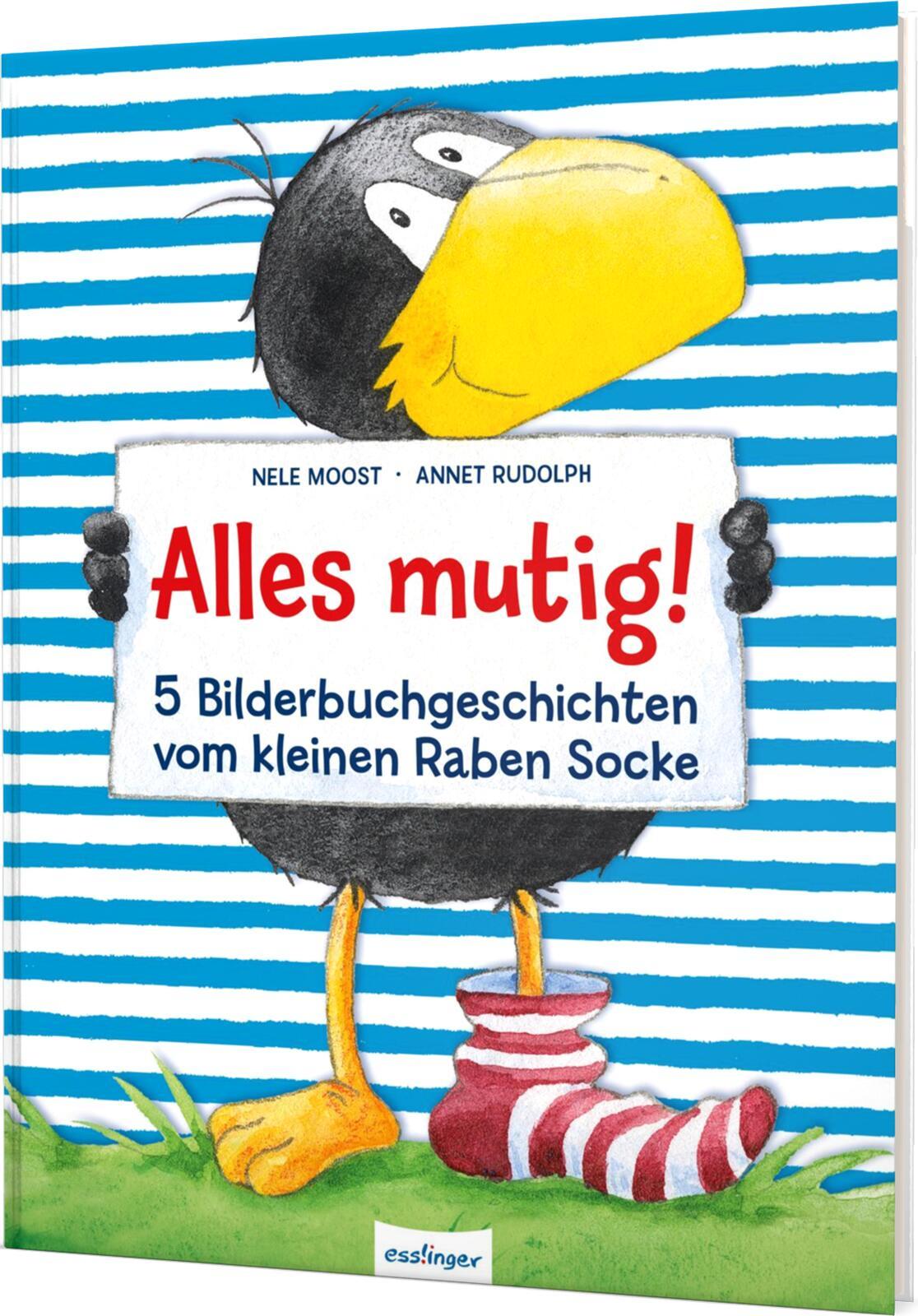 Der kleine Rabe Socke: Alles mutig! 5 Bilderbuchgeschichten vom kleinen Raben Socke