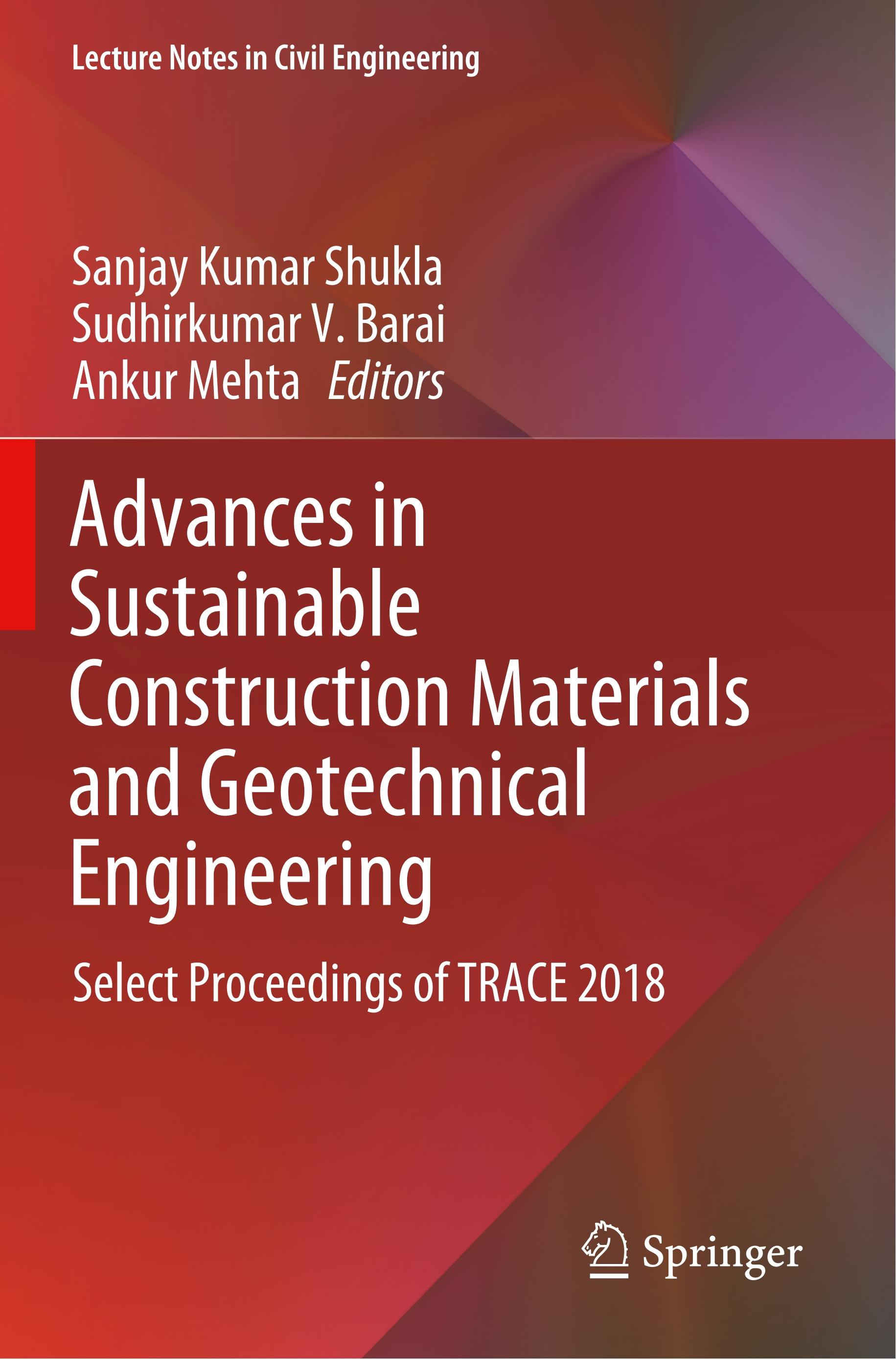 Advances in Sustainable Construction Materials and Geotechnical Engineering